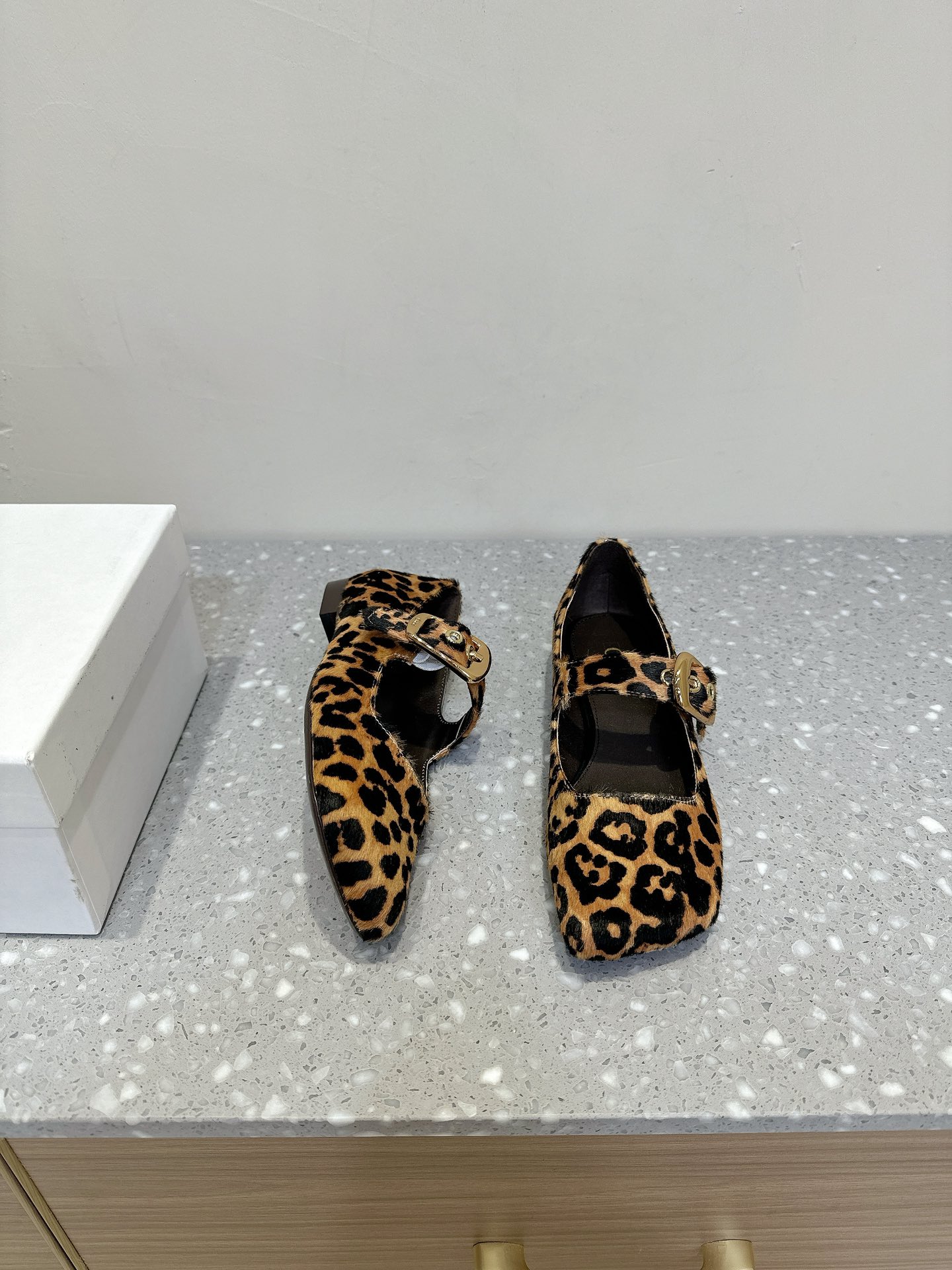 Trendy Chloe Ballet Shoes: Shallow, Flat, and Stylish with Unique Materials - 图片 2