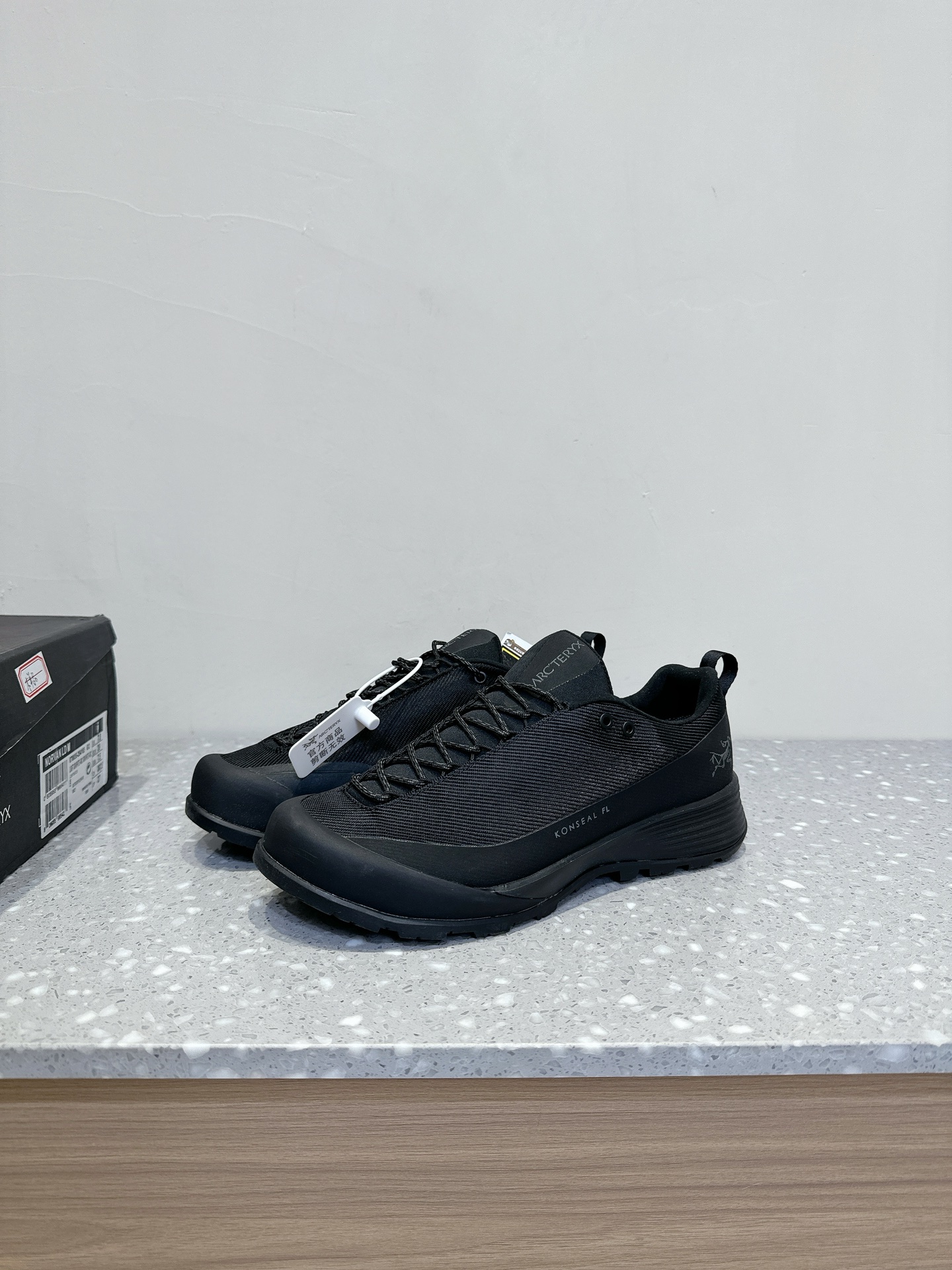 Males’ Easter Synthetic Box Packing Shoe with TPU Chassis and OrthoLite Mats - 图片 1