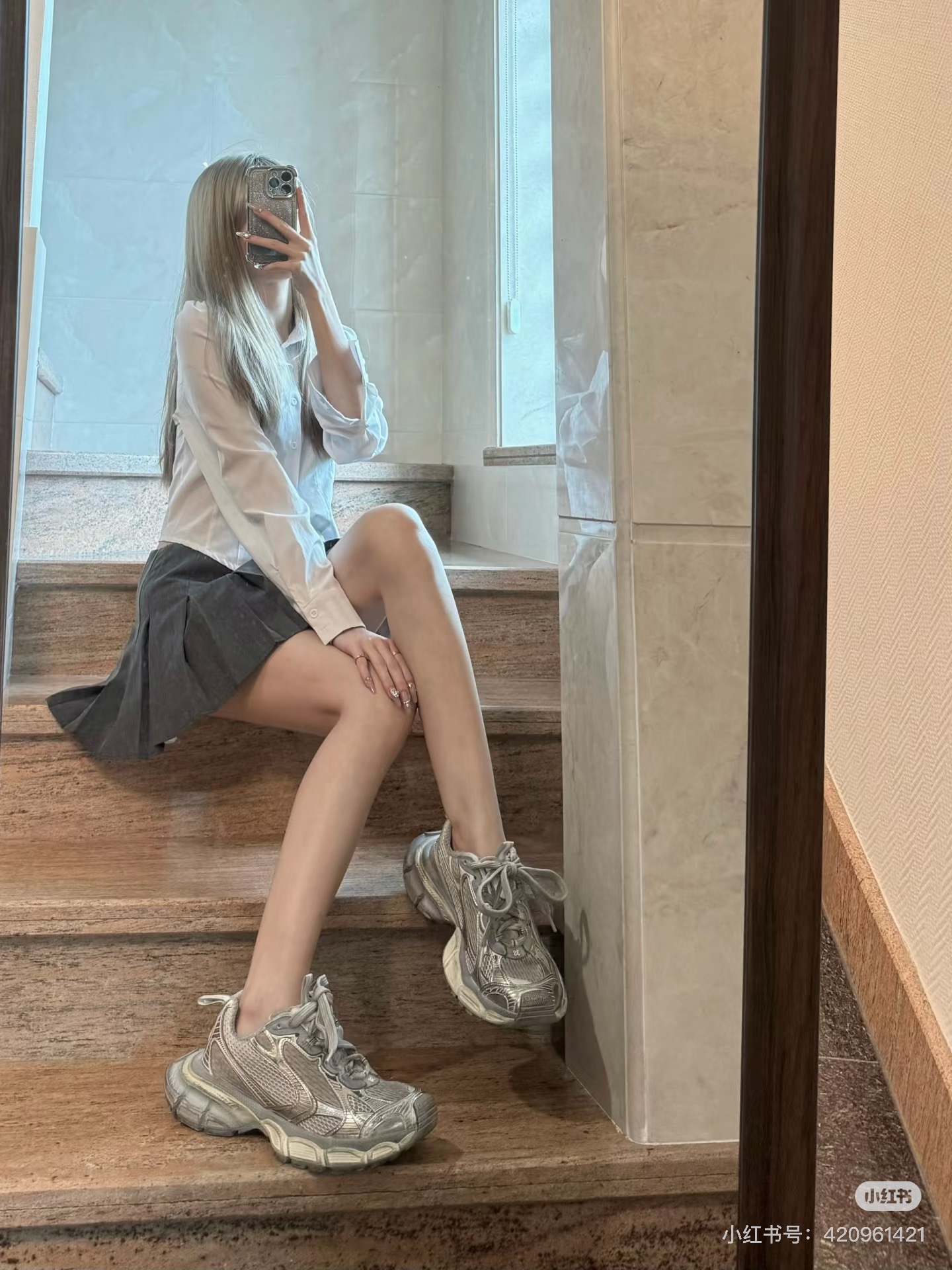 NO:173009,Share the picture on the foot, dad's shoes19860909上脚图分享,老爹鞋,Women's Shoes