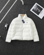 Ralph Lauren Clothing Down Jacket Apricot Color Khaki Embroidery Knitting Wool Vintage 1 Ralph Lauren Clothing Down Jacket Apricot Color Khaki Embroidery Knitting Wool Vintage