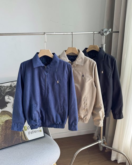 Ralph Lauren Classic Harrington Jacket, Unisex Windproof Zip-Up Outerwear 4 Ralph Lauren Classic Harrington Jacket, Unisex Windproof Zip-Up Outerwear