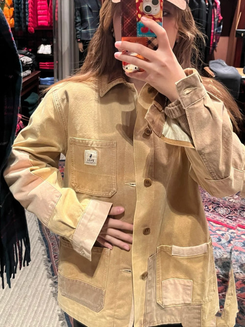 Ralph Lauren Barn Jacket - Vintage Washed Cotton Blend - Men's/Women's 1 Ralph Lauren Barn Jacket - Vintage Washed Cotton Blend - Men's/Women's