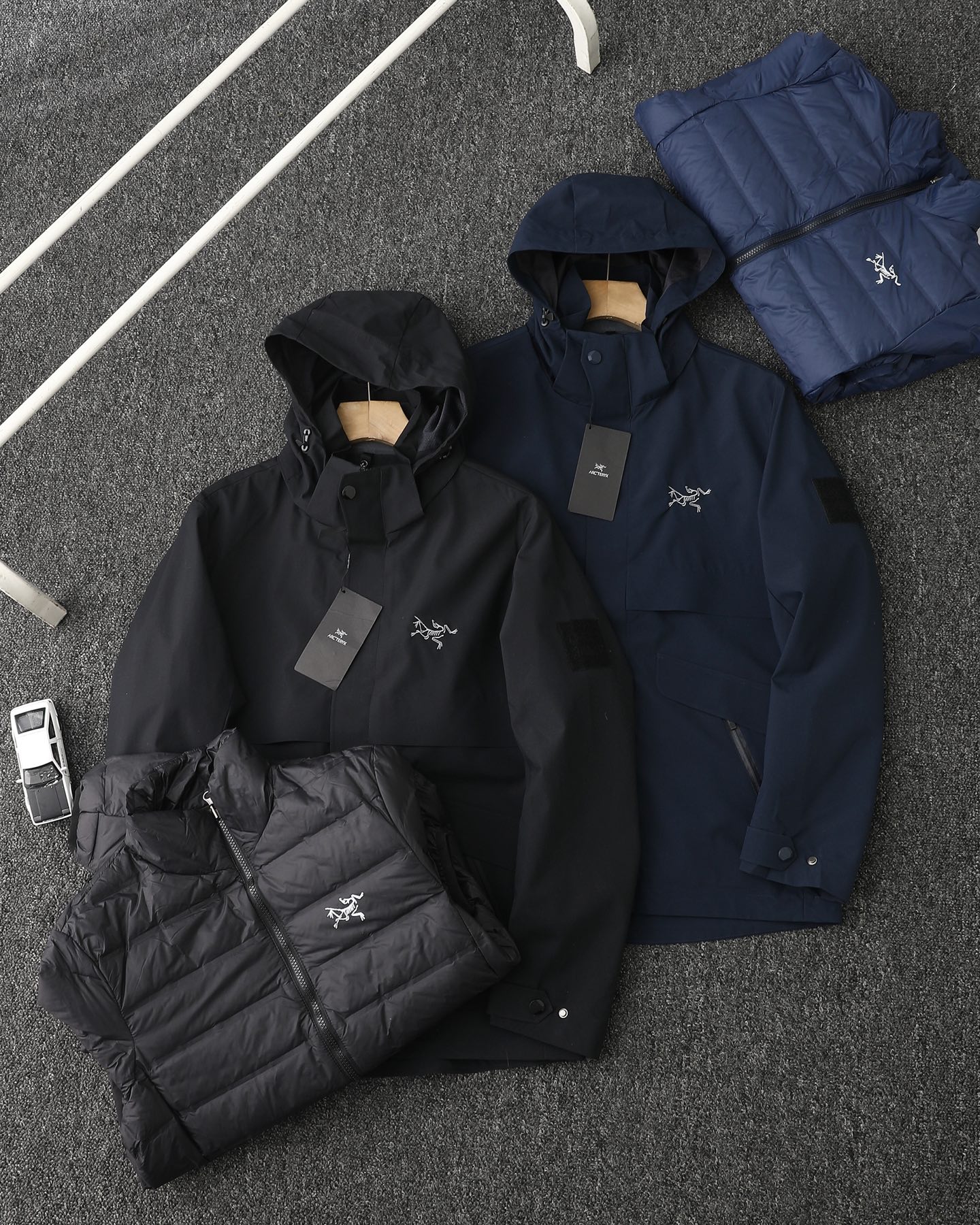 Arc'teryx 25ss Winter 3-in-1 Jacket with Down Liner - Waterproof & Windproof