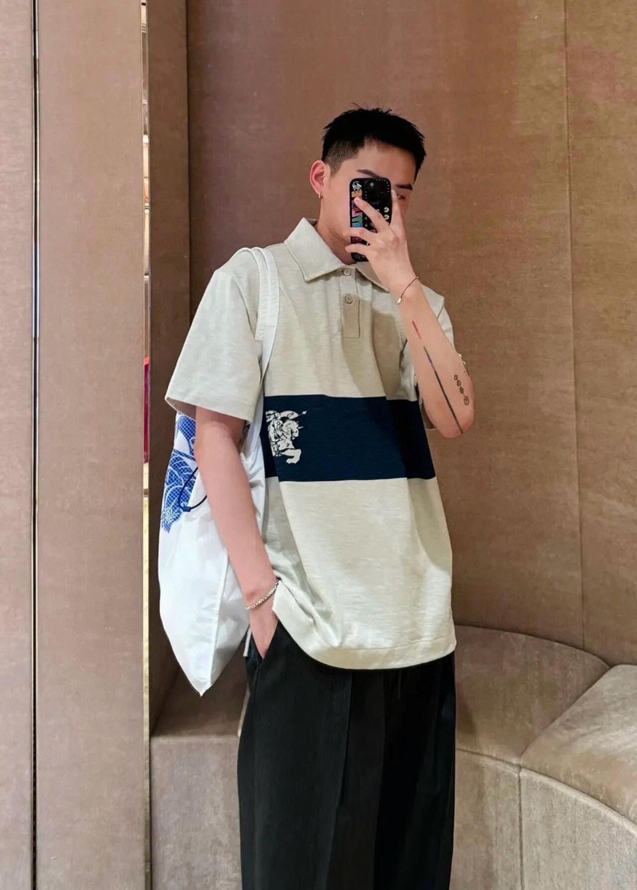 Alternative view of Burberry Polo Shirt 00734