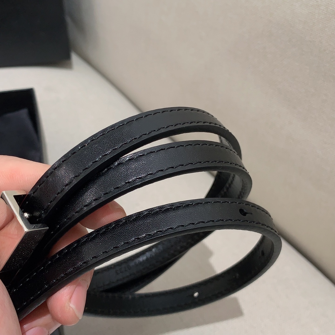 YSL belt Saint Laurent Women's YSL 1 2cm 190 — photo 6