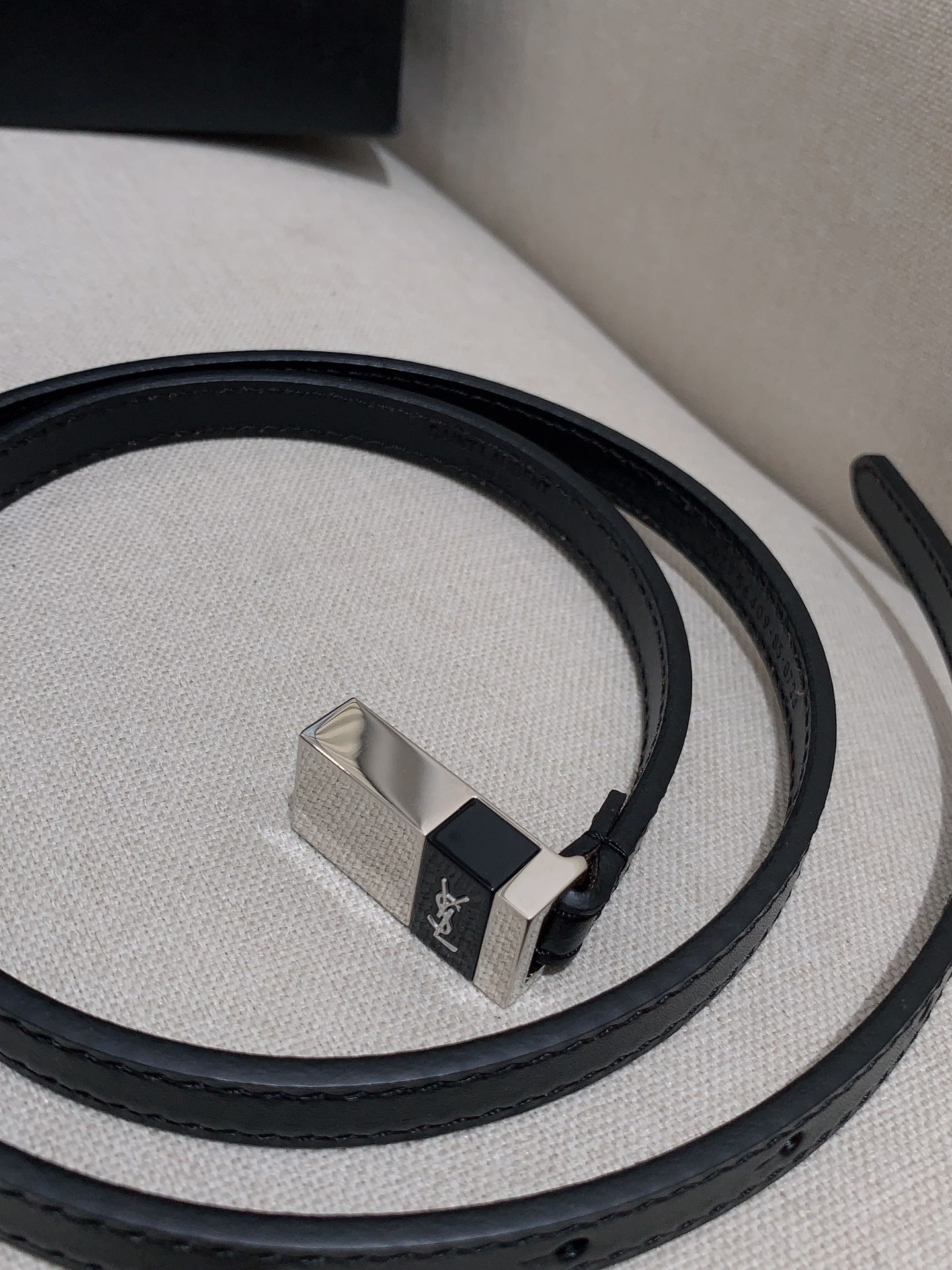 YSL belt Saint Laurent Women's YSL 1 2cm 190