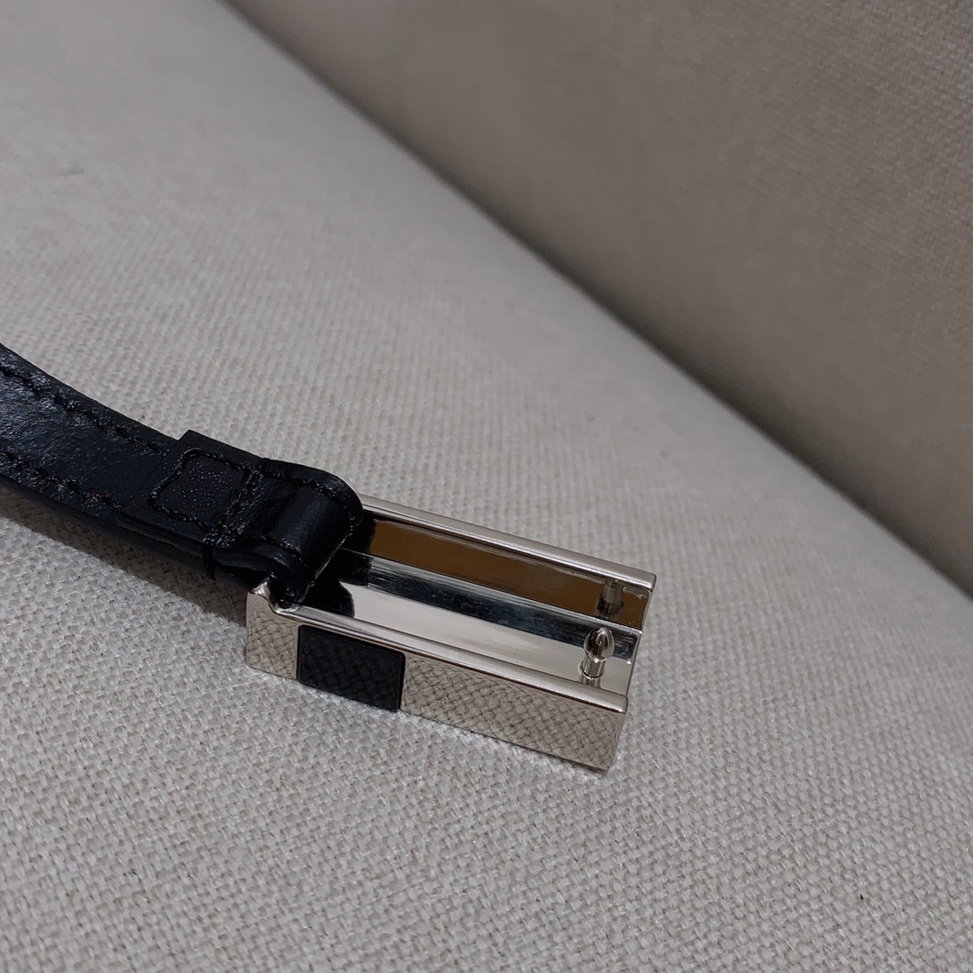 YSL belt Saint Laurent Women's YSL 1 2cm 190 — photo 2