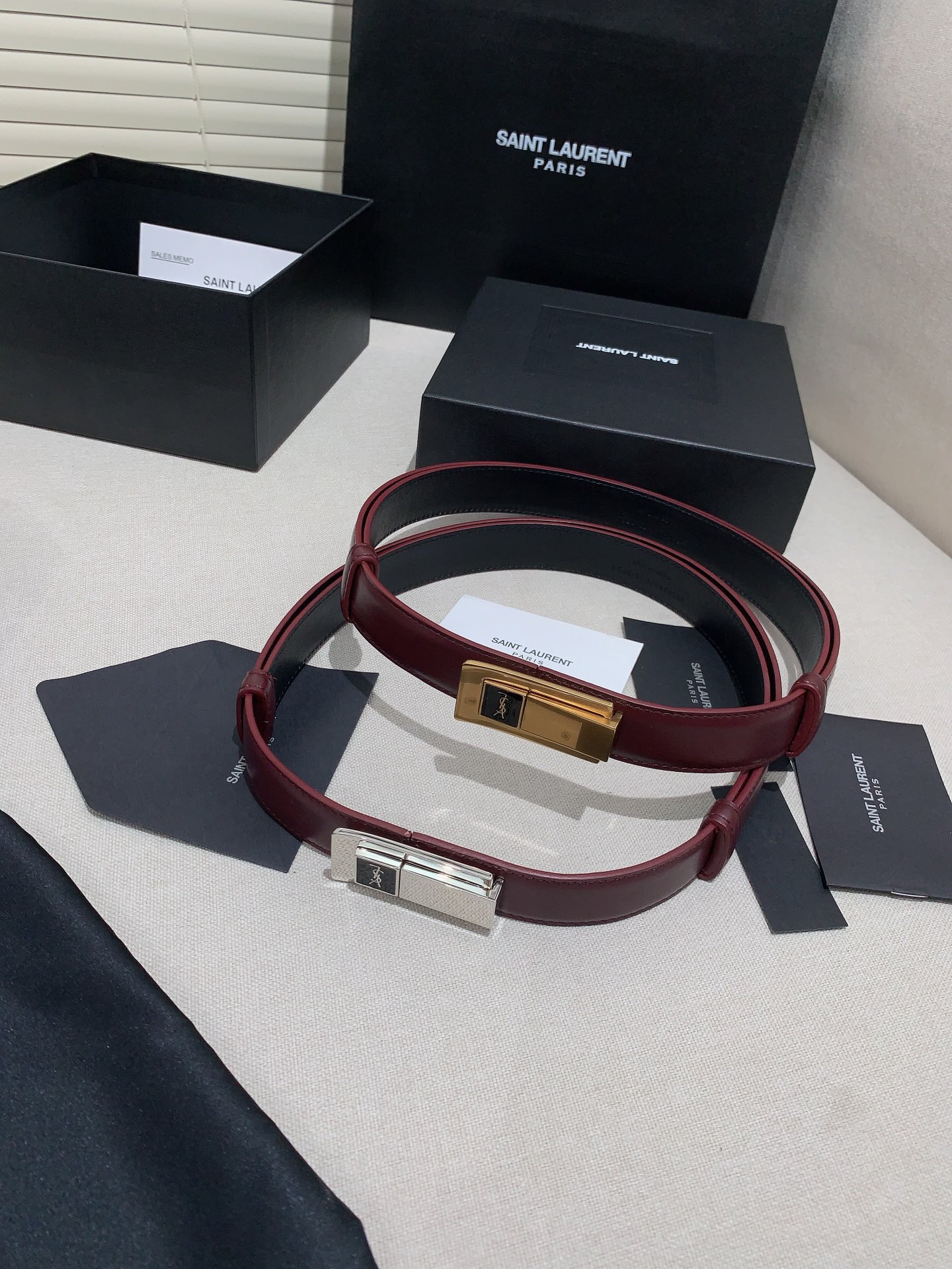 YSL Ceremonial Belt: Simple, Low-Key Atmosphere, 2.5cm Wide - 图片 8