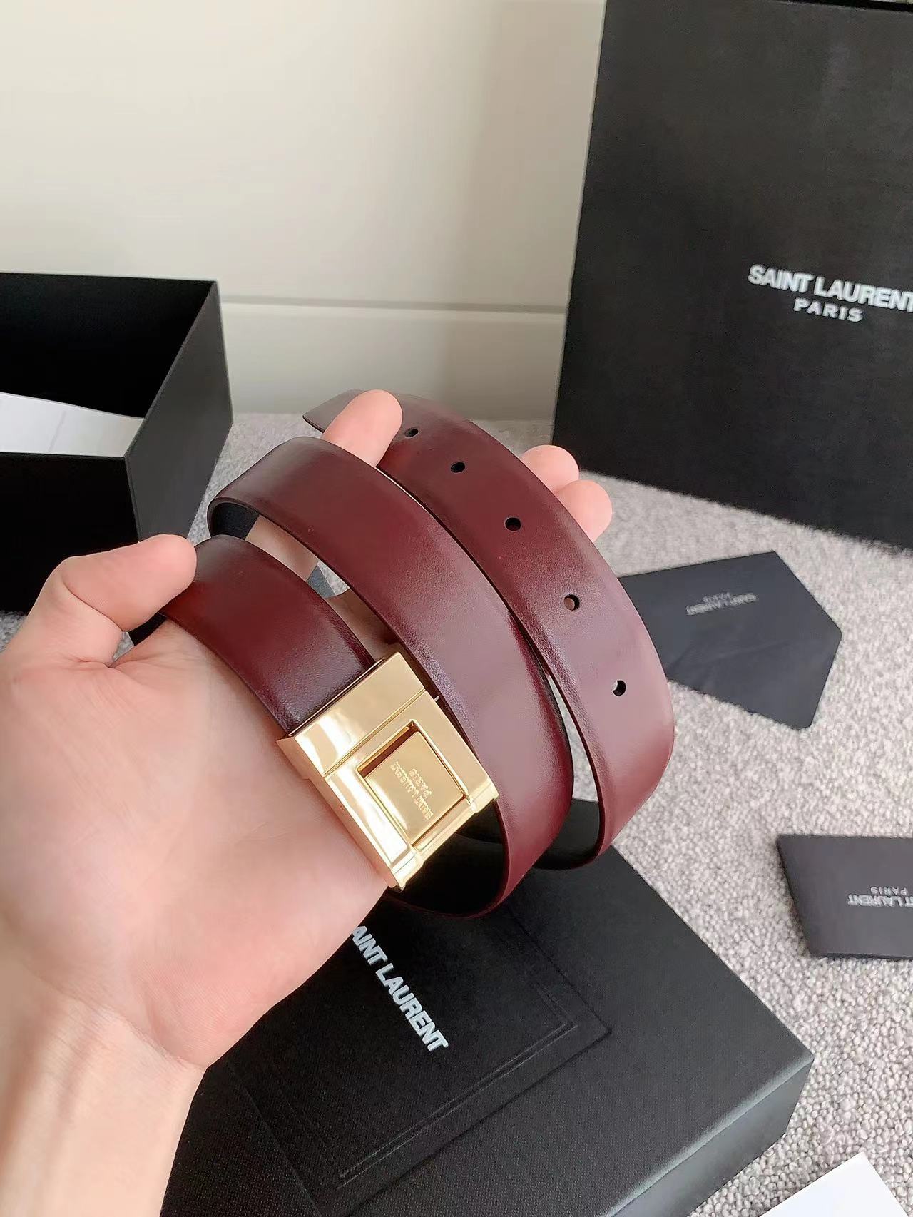 [YSL Belts]SaintLaurent SaintLaurent, ladies 