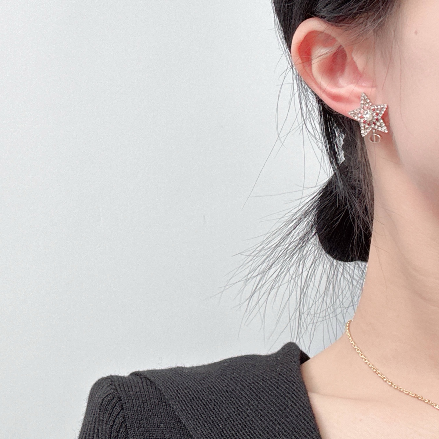NO:714872,Dior new five-pointed star earrings, Dior earrings, dior, dior, earrings19860909迪奥新款五角星耳环,Dior耳钉,dior,dior,earrings,Jewelry