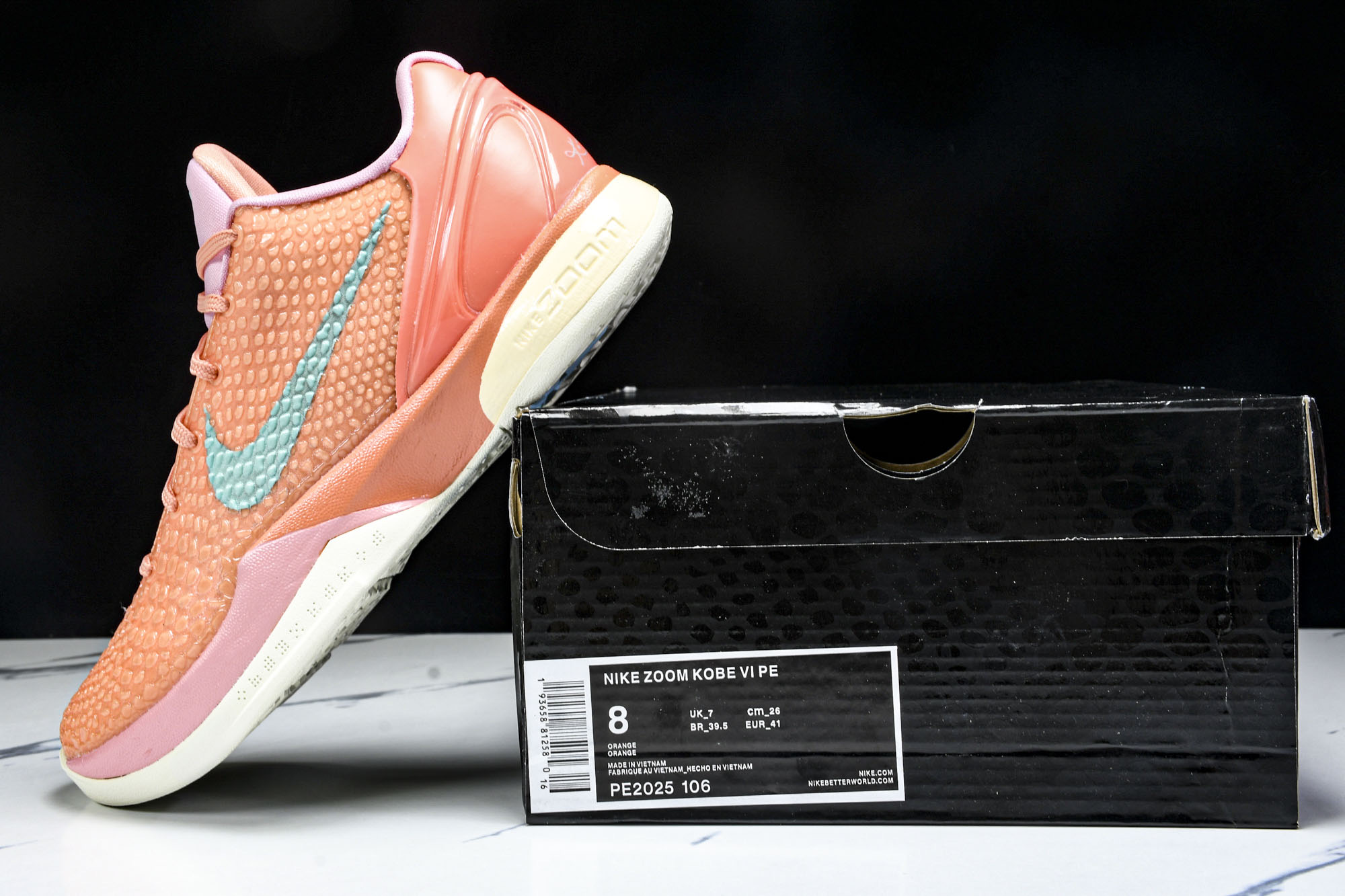 
(纯原)Nike Zoom Kobe 6 “All-Star 2.0” 时尚百搭 减震防滑耐磨 低帮 