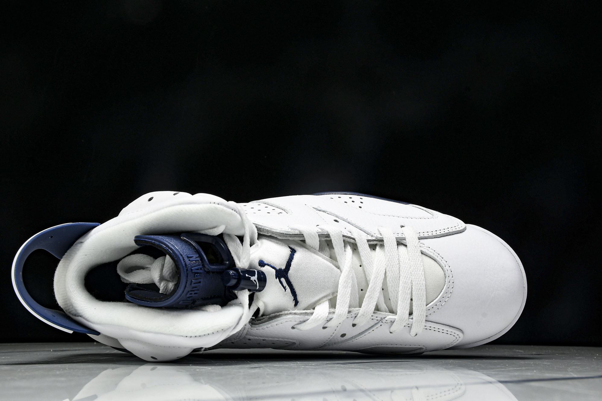 
Air Jordan 6 Retro“Midnight Navy”白蓝 午夜蓝 CT8529-141
