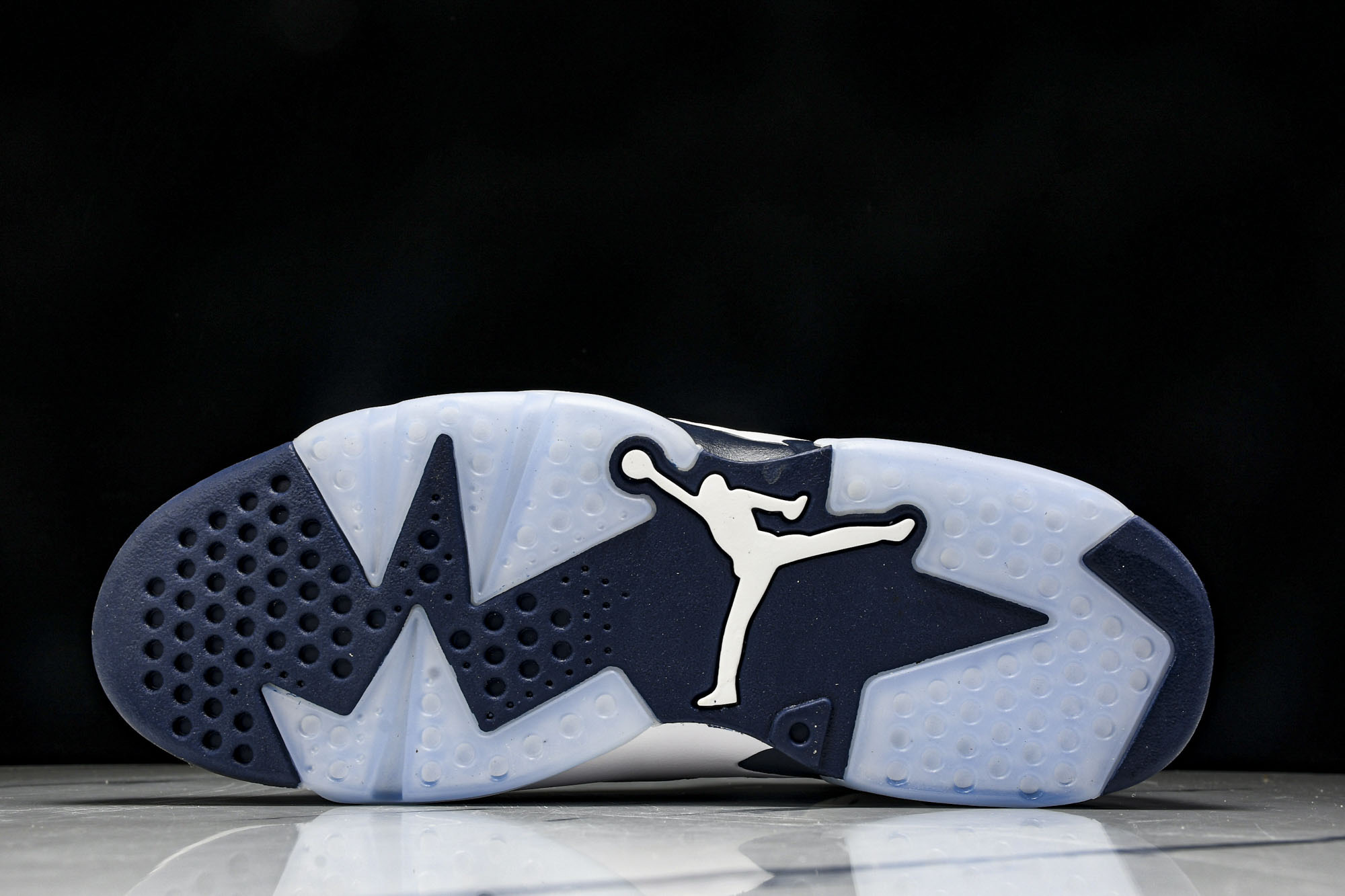 
Air Jordan 6 Retro“Midnight Navy”白蓝 午夜蓝 CT8529-141
