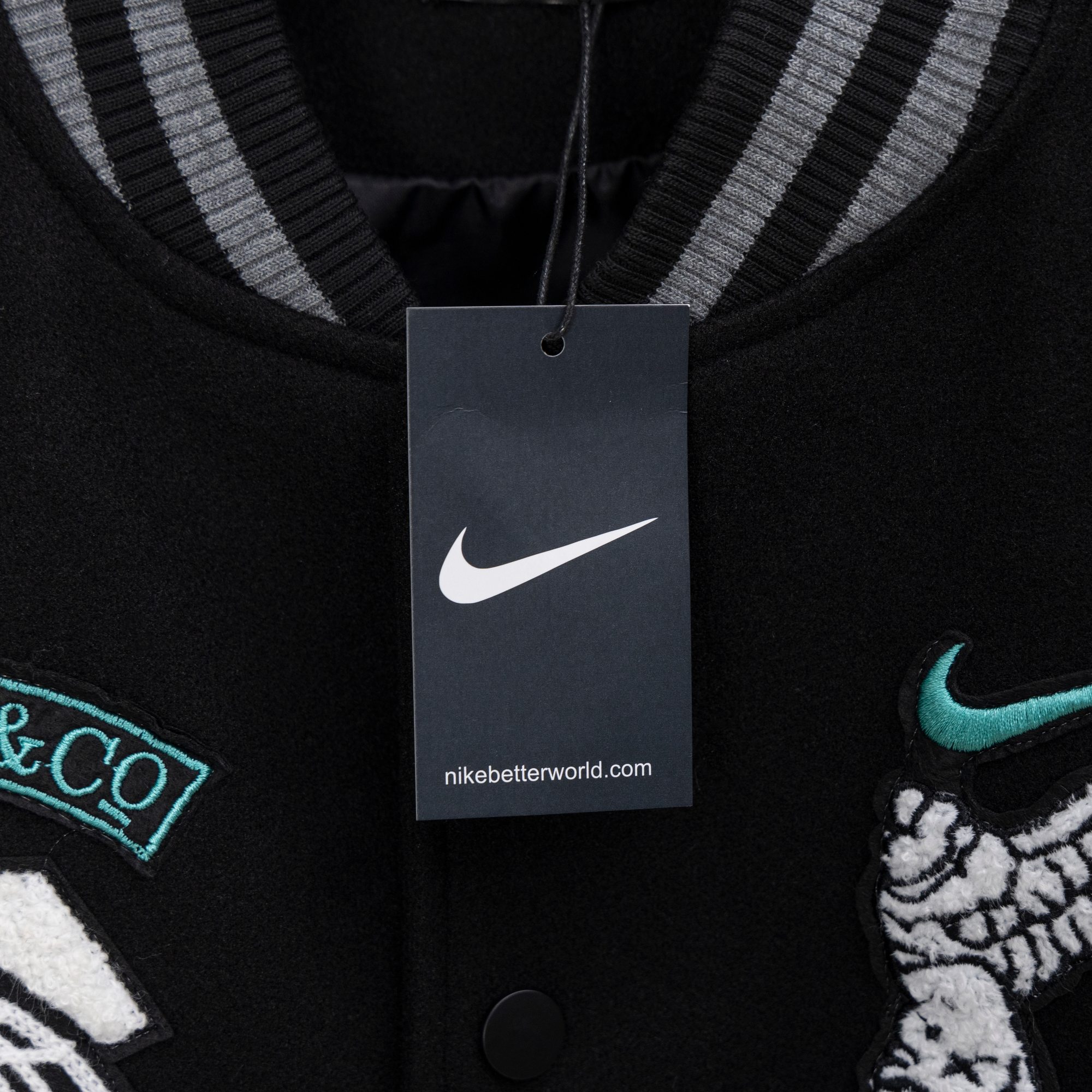 Chaqueta de Béisbol Nike x Lebron James New York Bordada en Toalla 4 a1755018767530 6136