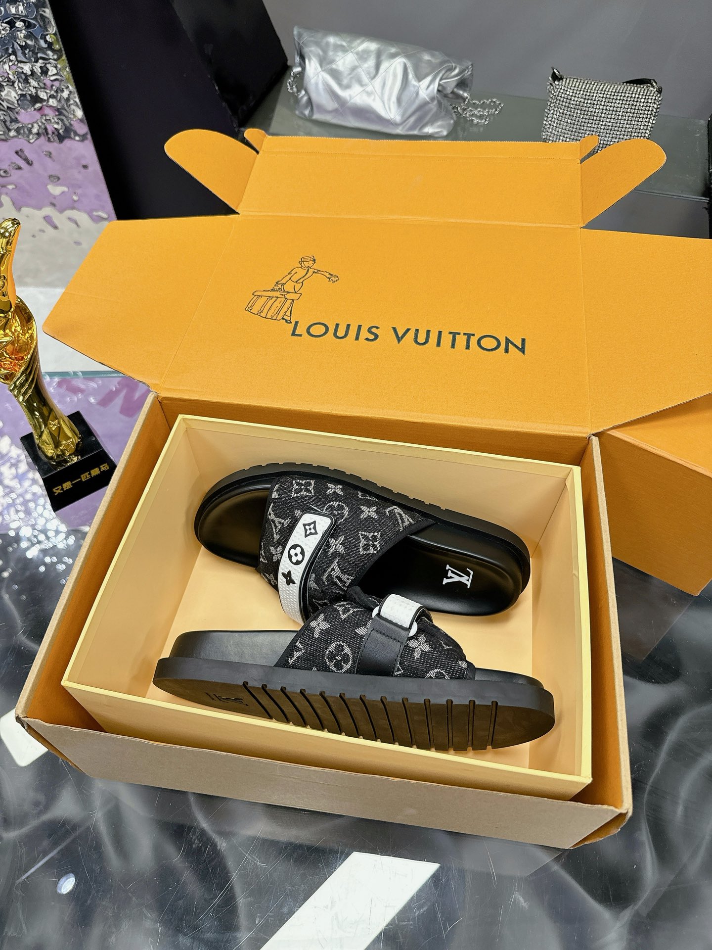 Louis Vuitton Shoes Slippers Men