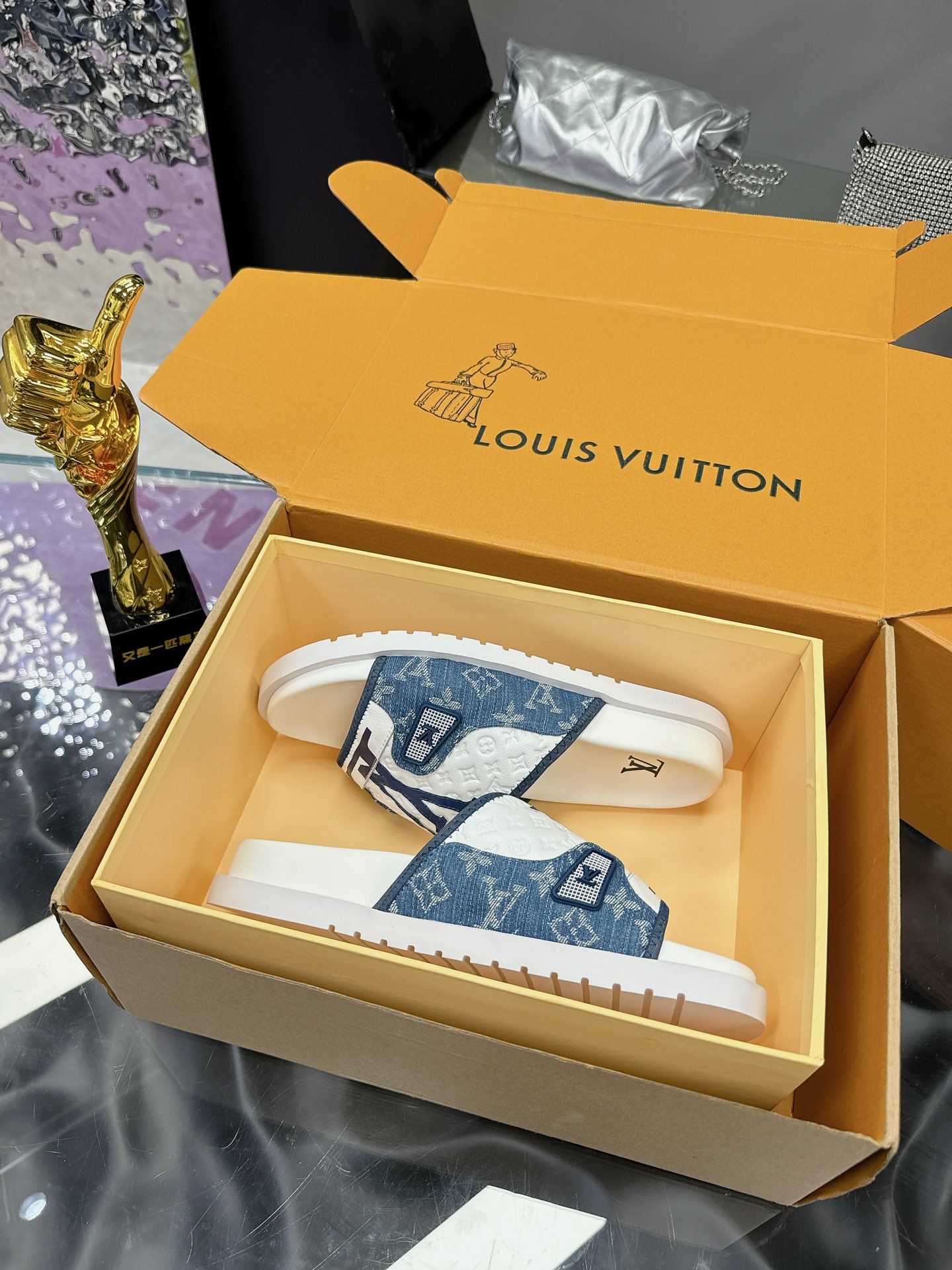 Louis Vuitton Shoes Slippers Men