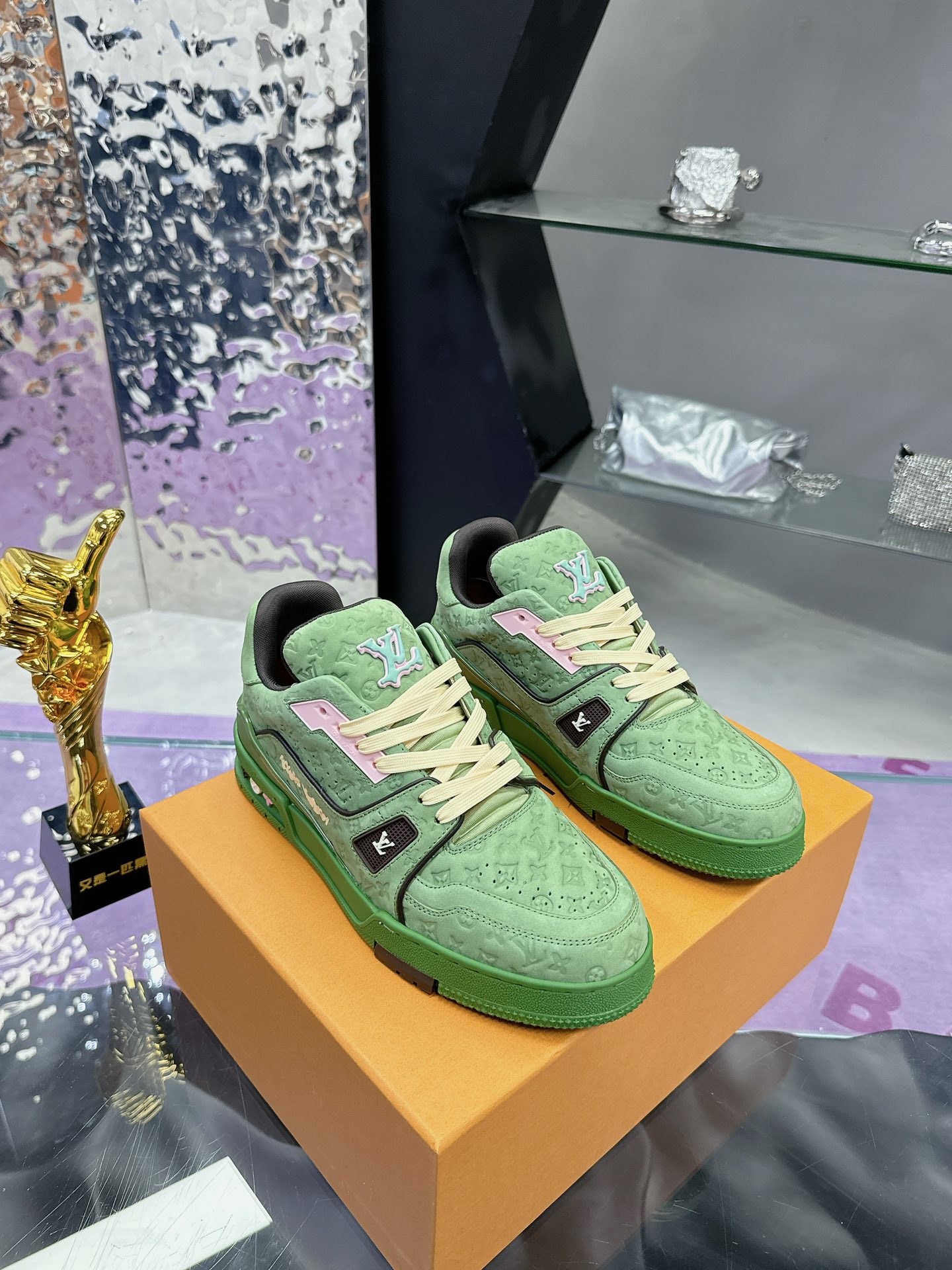 LV Trainer Maxi VirgilAbloh LVTrainer Monogram 🔝 54“ 35-39 (40 ) 39-45 46 ♡ Scarpe sportive sportive Scarpe Scarpe Scarpe Scarpe Scarpe
