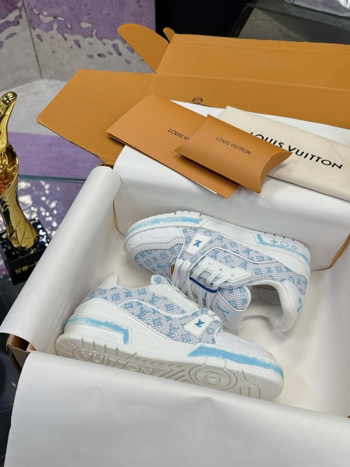Louis Vuitton Trainer Maxi Sneakers: Premium Leather, Iconic Monogram, Stylish Design 1 Louis Vuitton Trainer Maxi Sneakers: Premium Leather, Iconic Monogram, Stylish Design