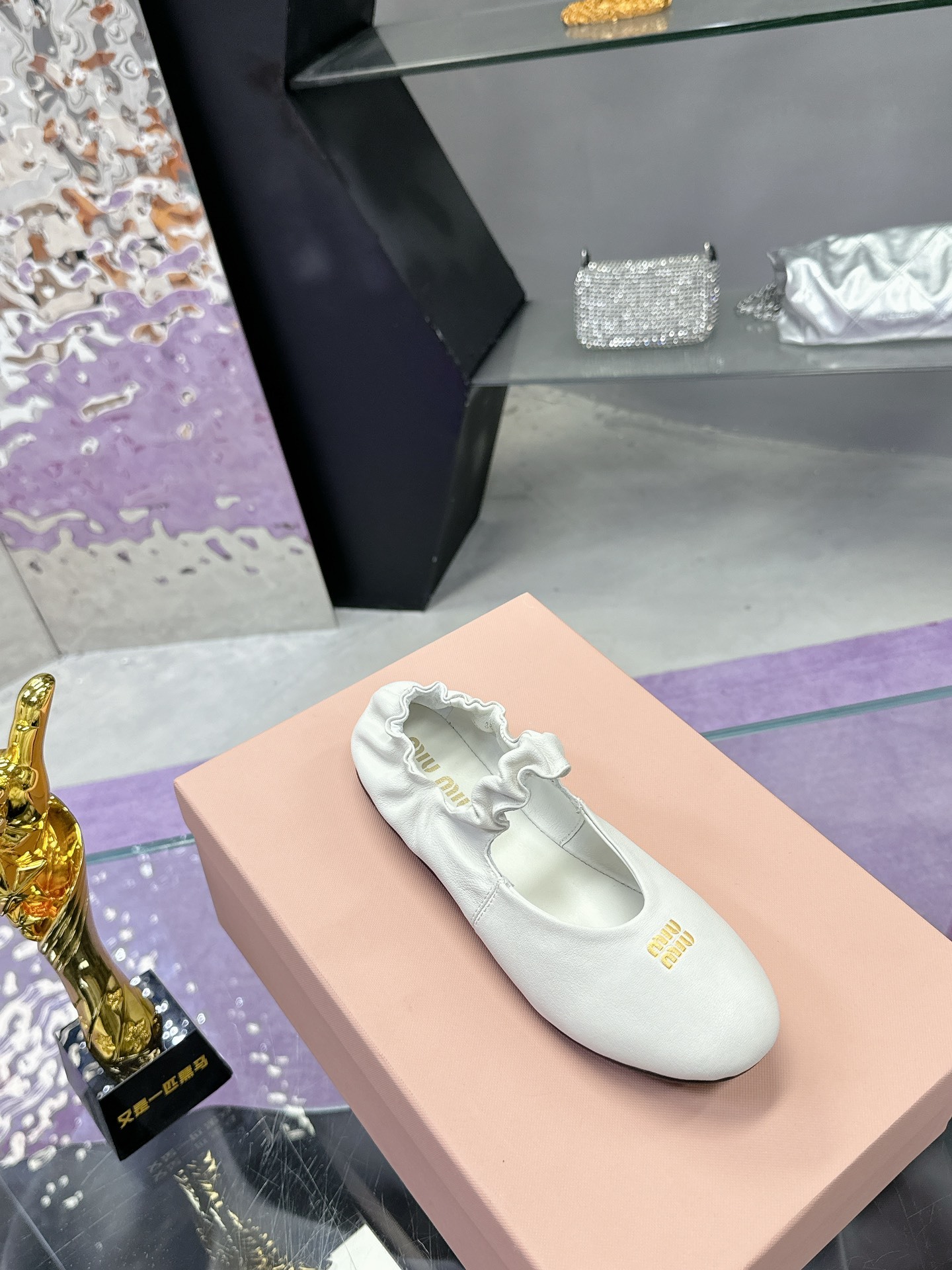 Stylish Miu Miu Ballet Shoes: Spring & Summer Collection with Japanese-Inspired Design – Sheepskin, Soft & Modern! - 图片 5