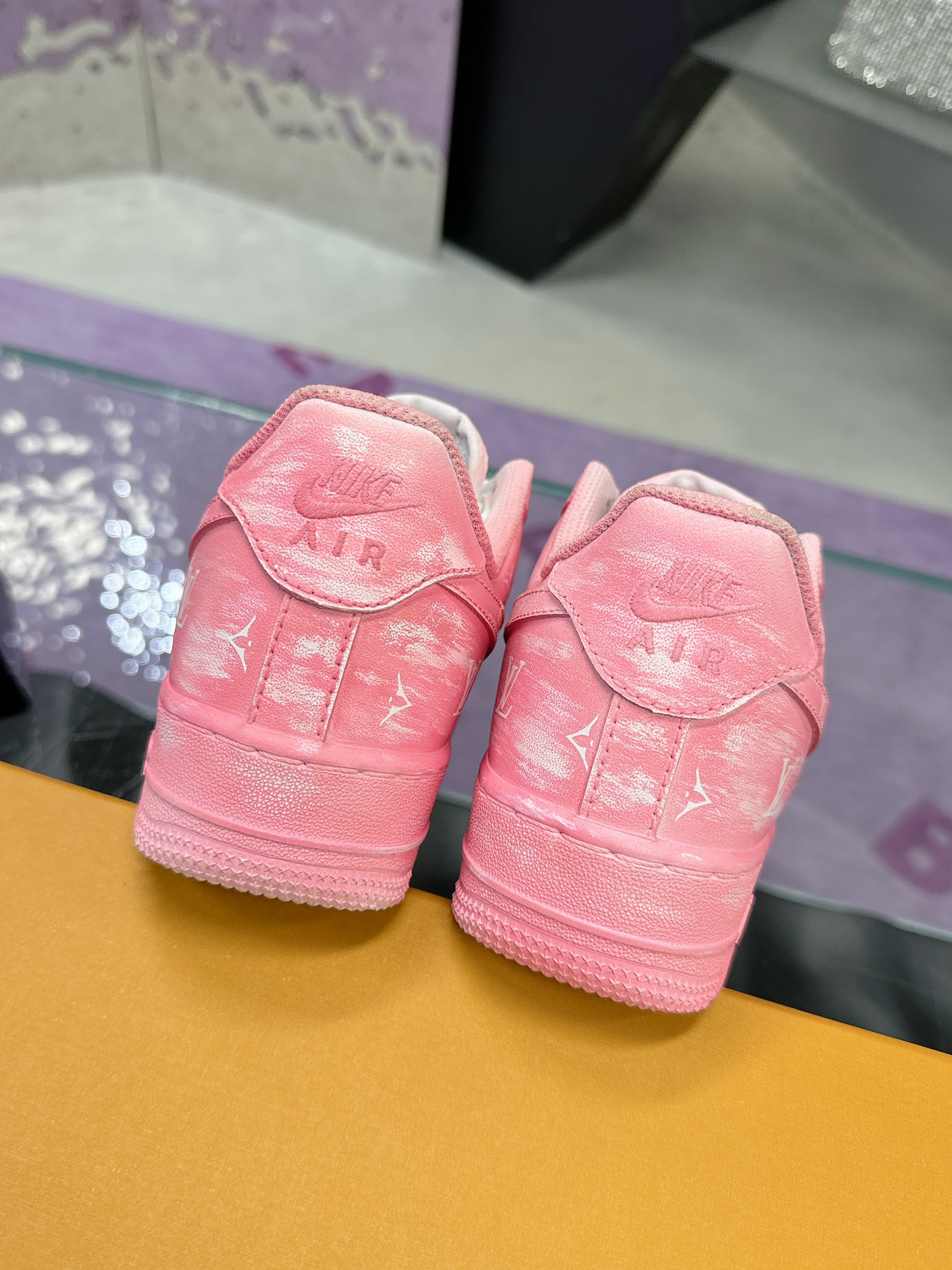 Nike 空軍一号 手工カスタムスニーカー 男女兼用