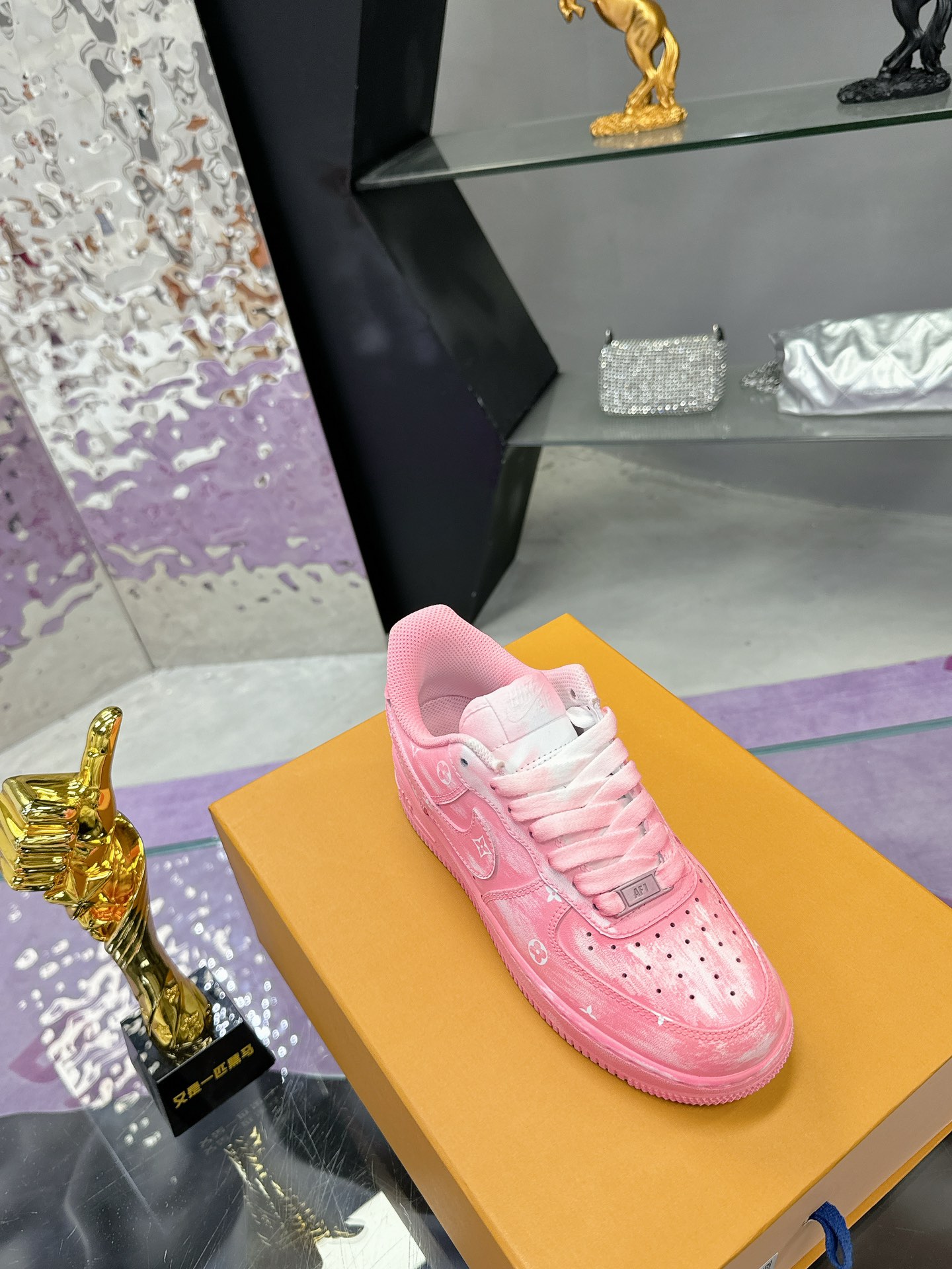 Nike 空軍一号 手工カスタムスニーカー 男女兼用