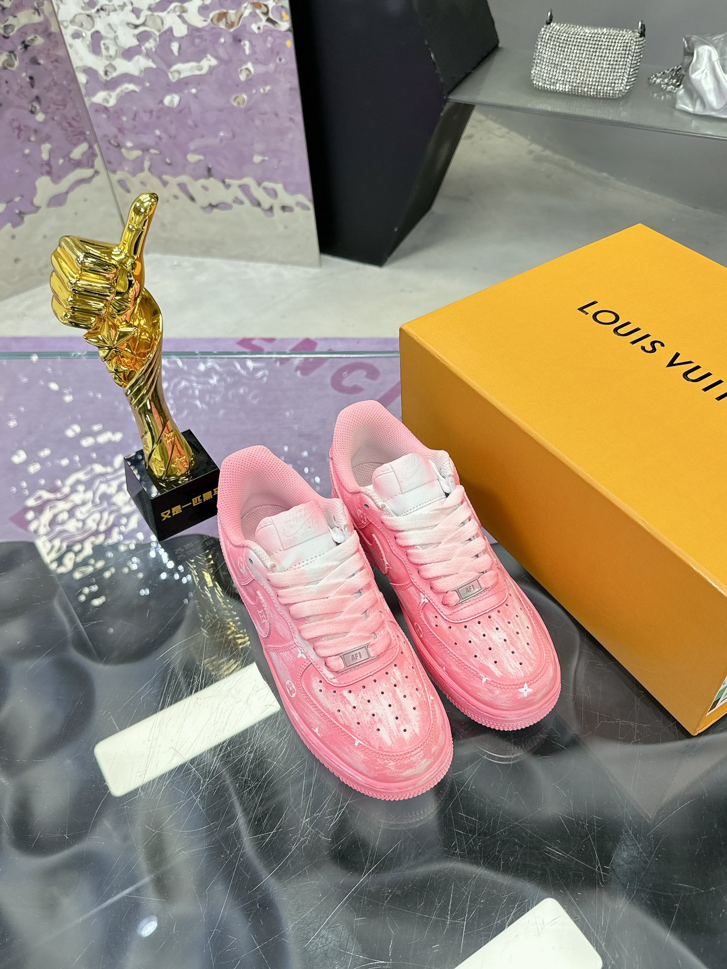 Nike 空軍一号 手工カスタムスニーカー 男女兼用