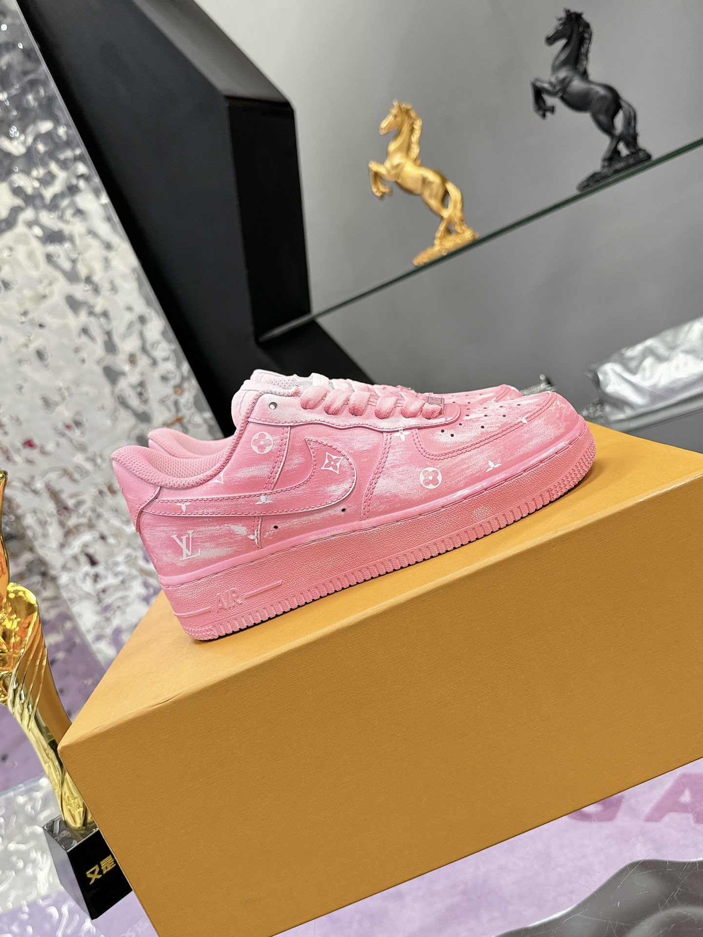 Nike 空軍一号 手工カスタムスニーカー 男女兼用