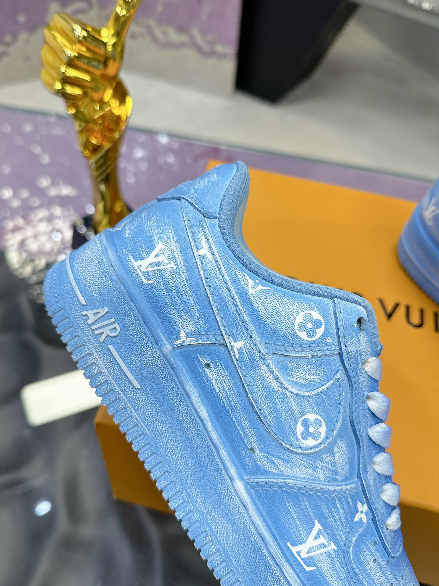 Nike 空軍一号 手工工芸カスタムスニーカー 男女兼用