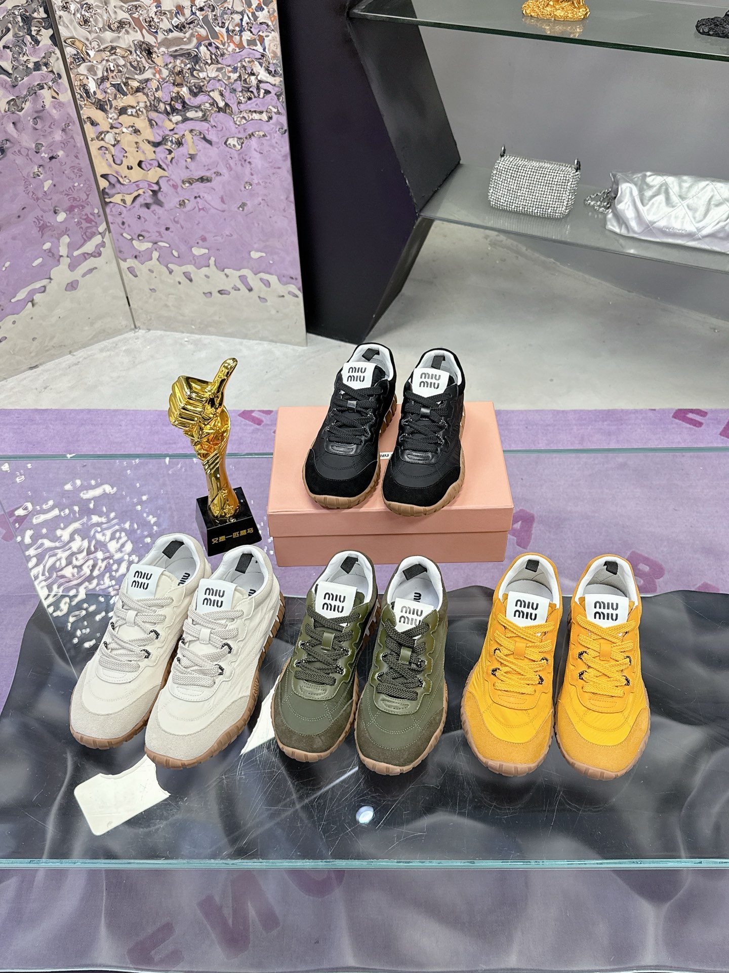 NO:228844,miumiu 合彩国彩国 (full of comfort), ballet shoes, miumiu19860909miumiu 德训 系列（舒适度满分）,芭蕾舞鞋,miumiu,Women's Shoes