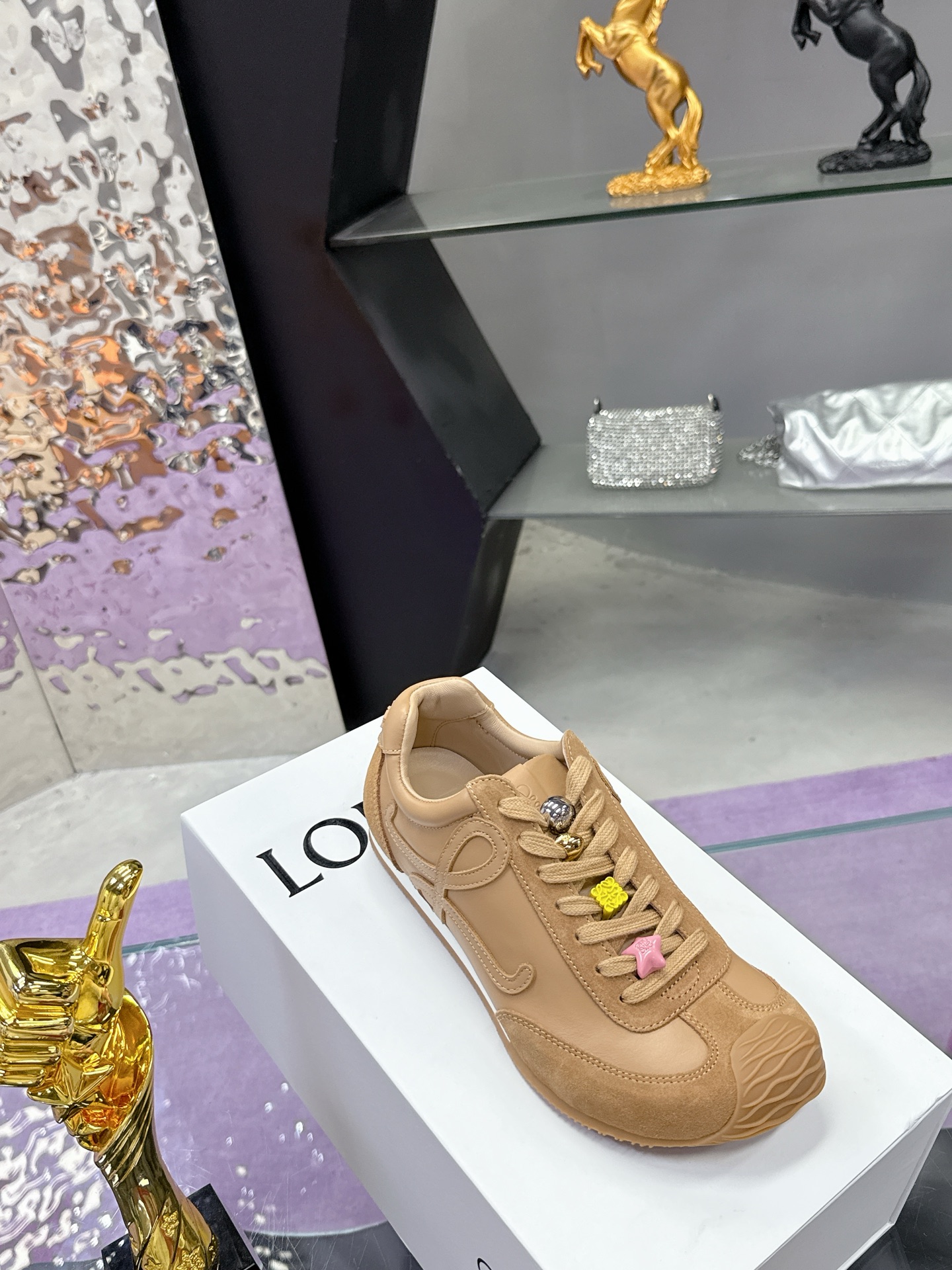 罗意威 Loewe 高定典藏经典高奢皮鞋男鞋女鞋鞋履高跟鞋 #818CA18B 6