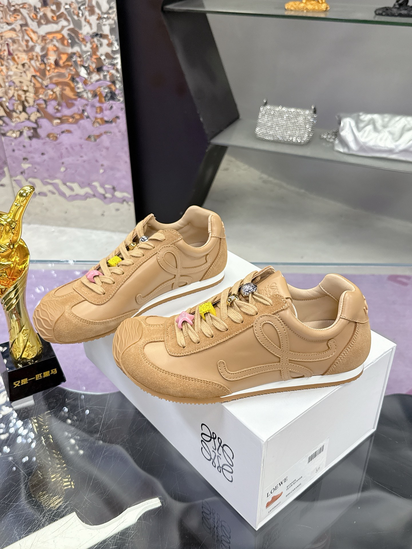 罗意威 Loewe 高定典藏经典高奢皮鞋男鞋女鞋鞋履高跟鞋 #818CA18B 4