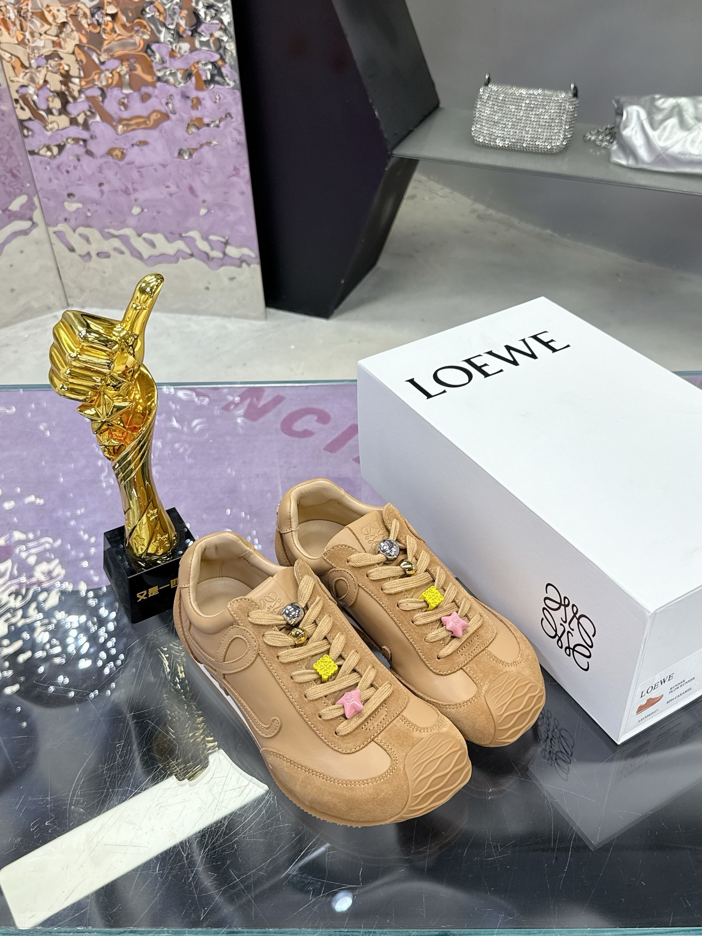 罗意威 Loewe 高定典藏经典高奢皮鞋男鞋女鞋鞋履高跟鞋 #818CA18B 5