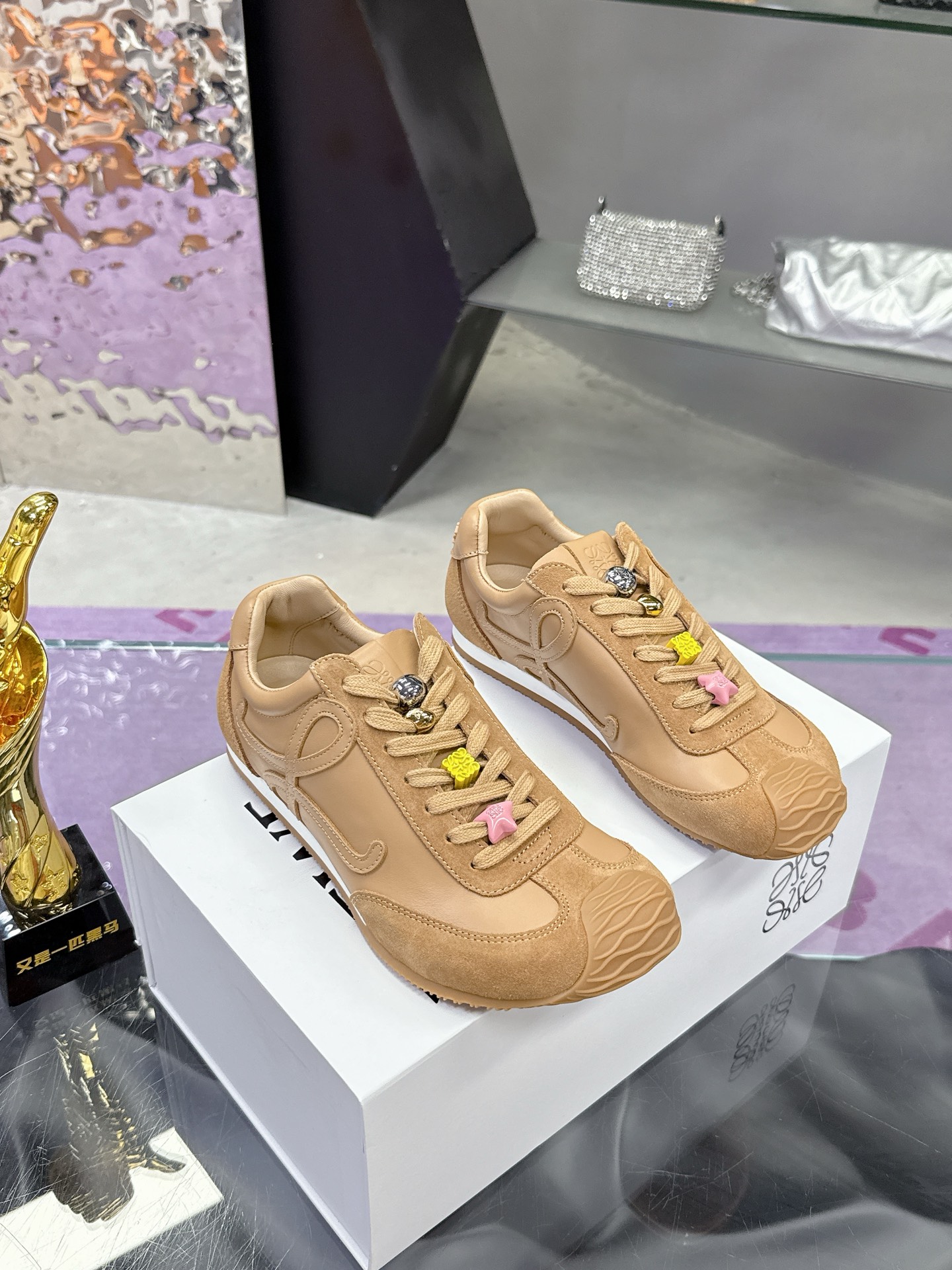 罗意威 Loewe 高定典藏经典高奢皮鞋男鞋女鞋鞋履高跟鞋 #818CA18B 2