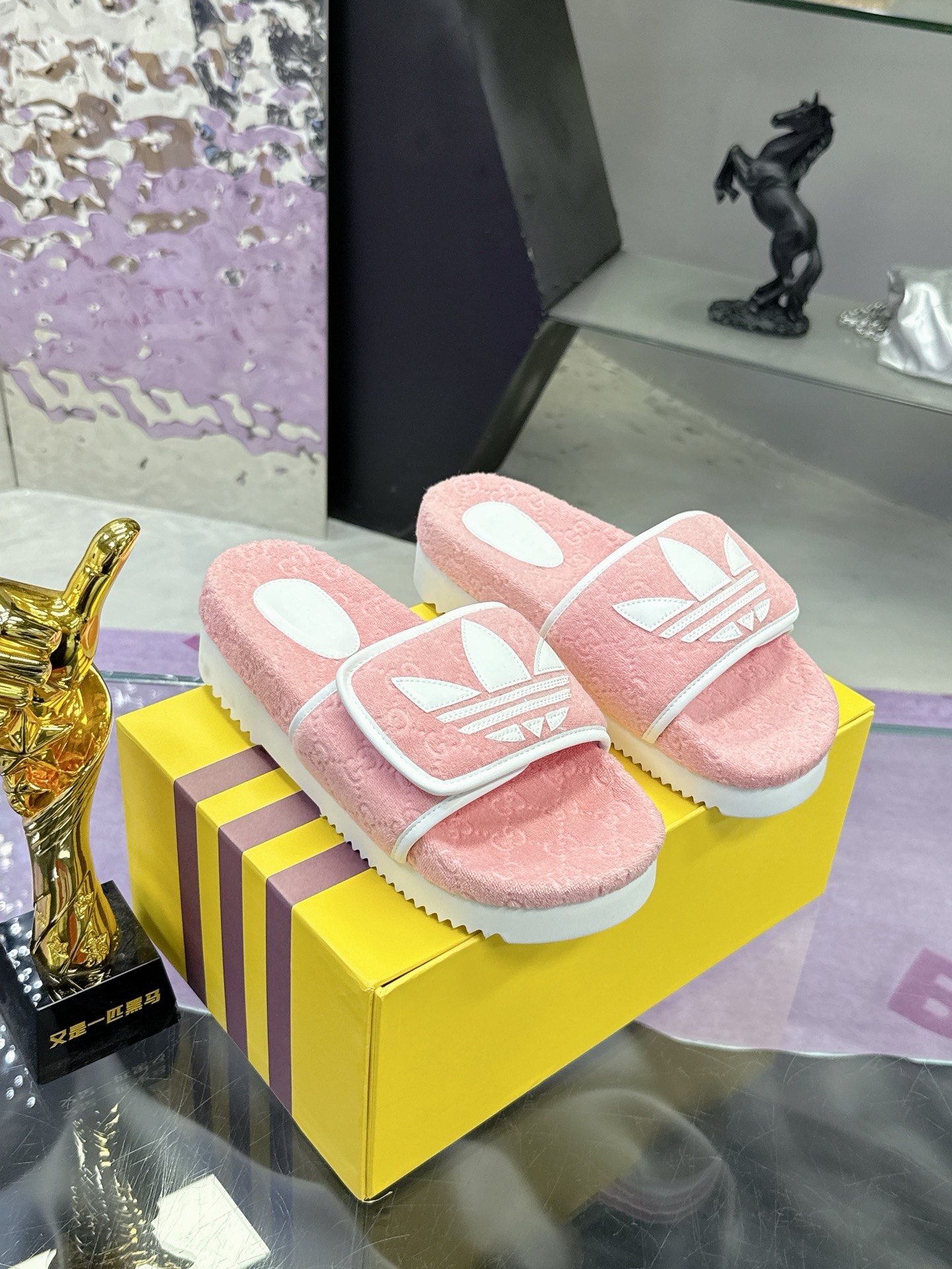 Precio de fábrica: adidas co-branded Gucci Gucci zapatillas adidas x Gucci co-branded zapatilla de p