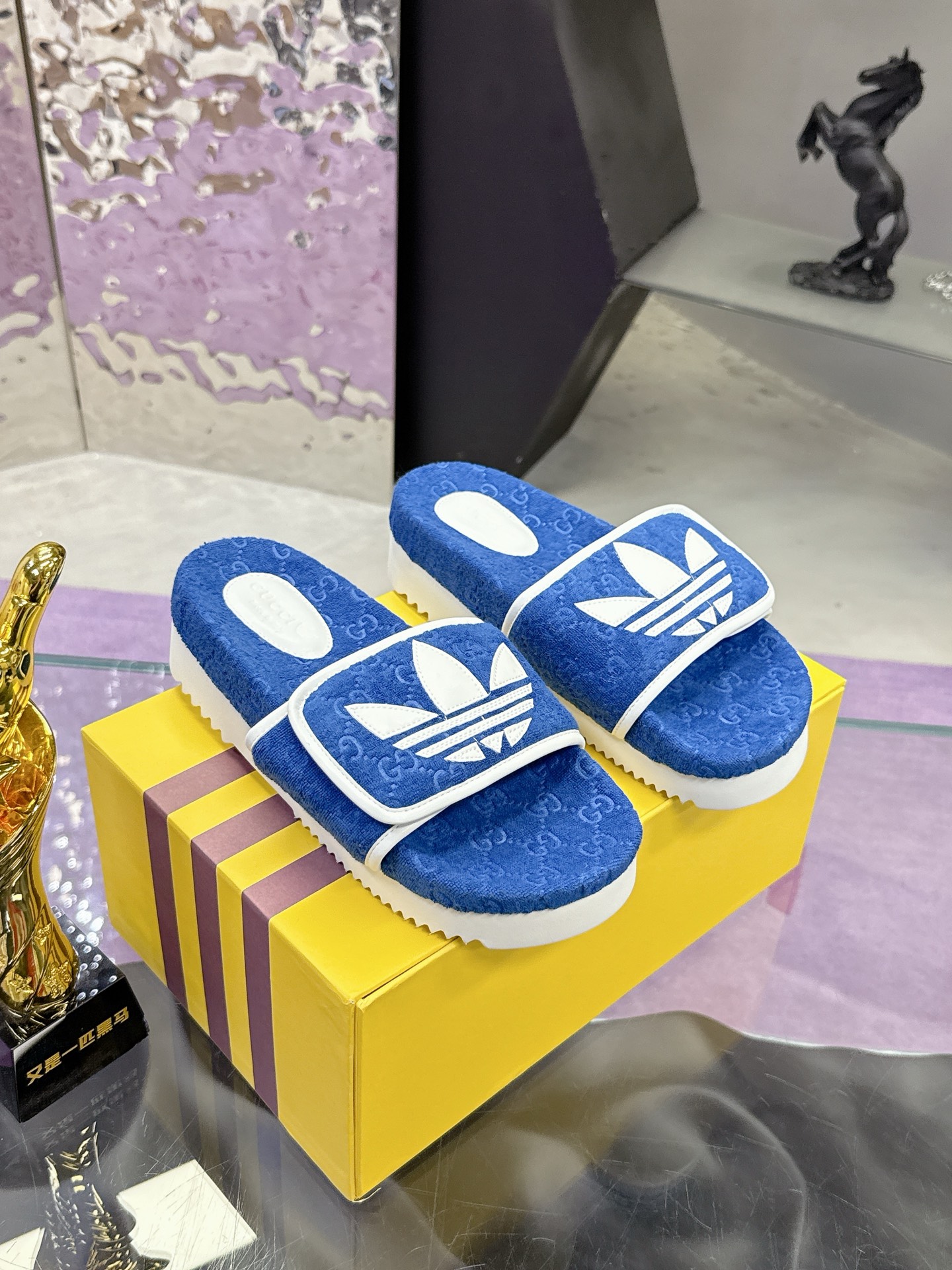 Precio de fábrica: adidas co-branded Gucci Gucci zapatillas adidas x Gucci co-branded zapatilla de p
