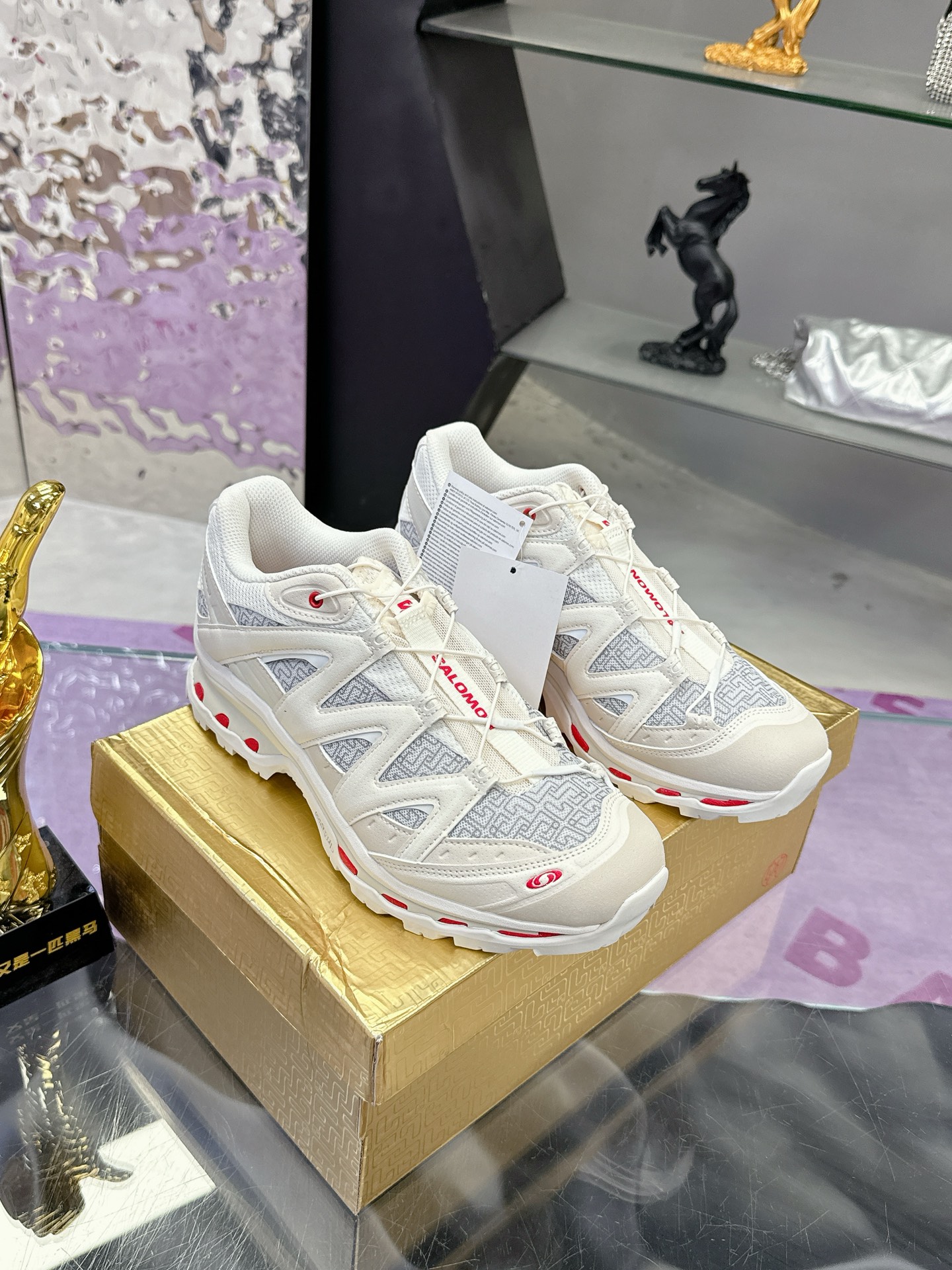 Precio de fábrica: modelos de parejas, entrenador código Salomon zapatos al aire libre toda la red D