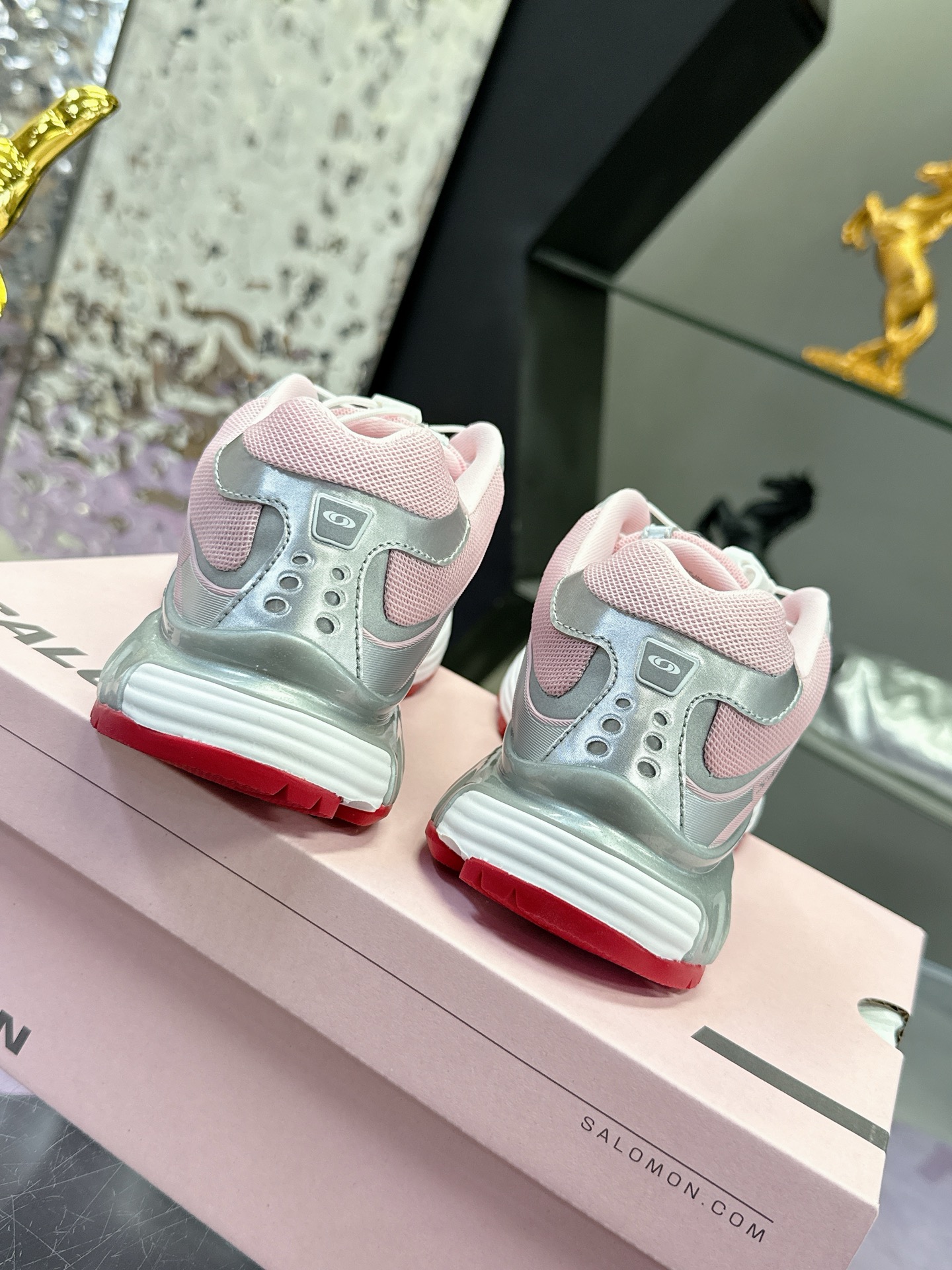 PRECIO DE FÁBRICA: Rosa Mujer Otros Colores Talla Pareja SALOMON ¡Salomon XT-WHISPER zapatillas de t
