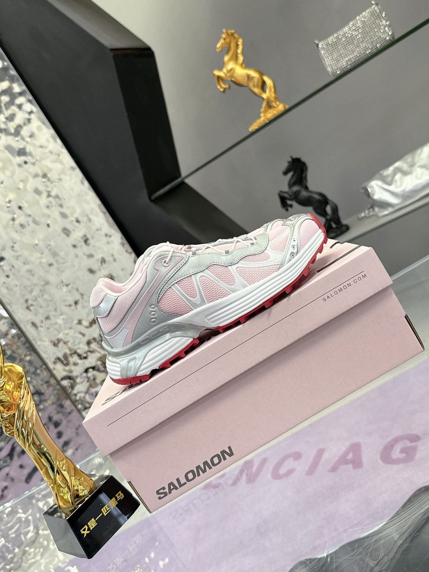 PRECIO DE FÁBRICA: Rosa Mujer Otros Colores Talla Pareja SALOMON ¡Salomon XT-WHISPER zapatillas de t