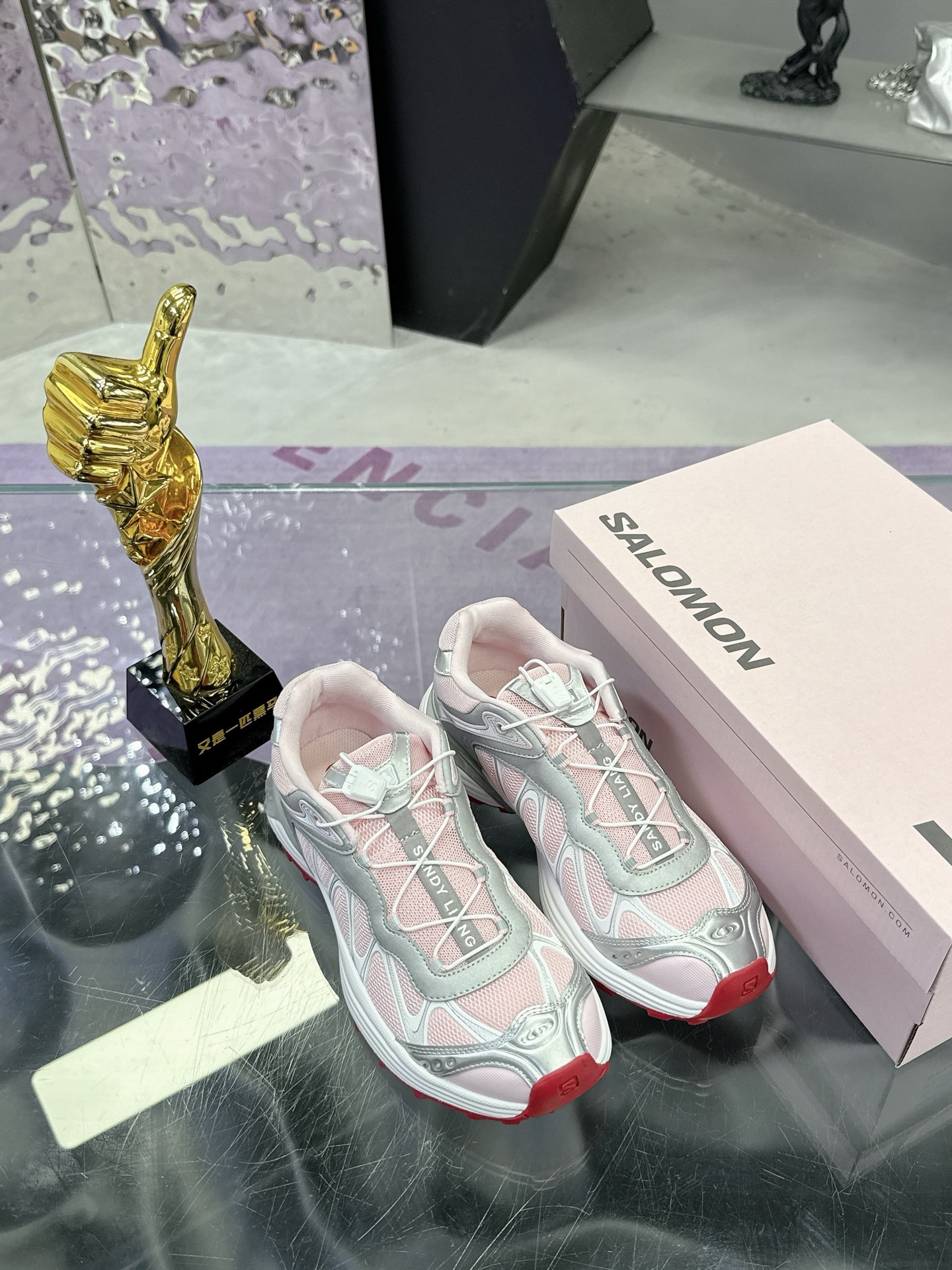 PRECIO DE FÁBRICA: Rosa Mujer Otros Colores Talla Pareja SALOMON ¡Salomon XT-WHISPER zapatillas de t