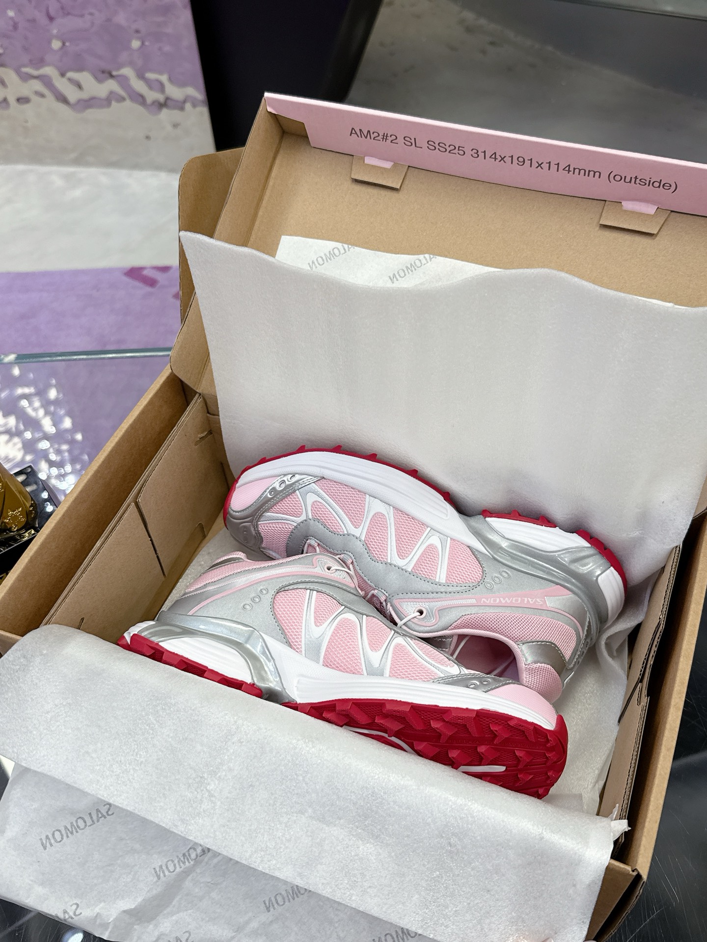 PRECIO DE FÁBRICA: Rosa Mujer Otros Colores Talla Pareja SALOMON ¡Salomon XT-WHISPER zapatillas de t