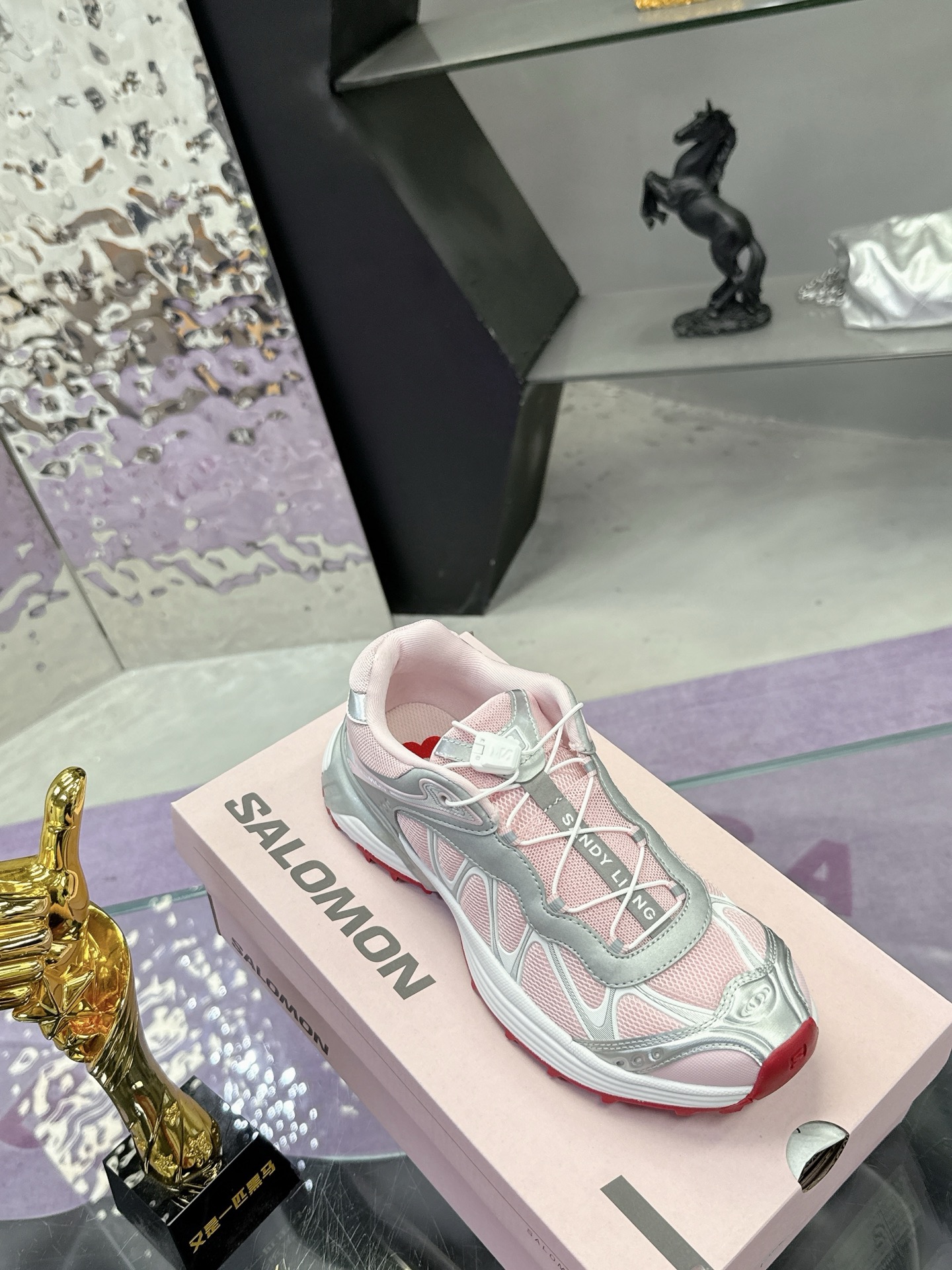 PRECIO DE FÁBRICA: Rosa Mujer Otros Colores Talla Pareja SALOMON ¡Salomon XT-WHISPER zapatillas de t