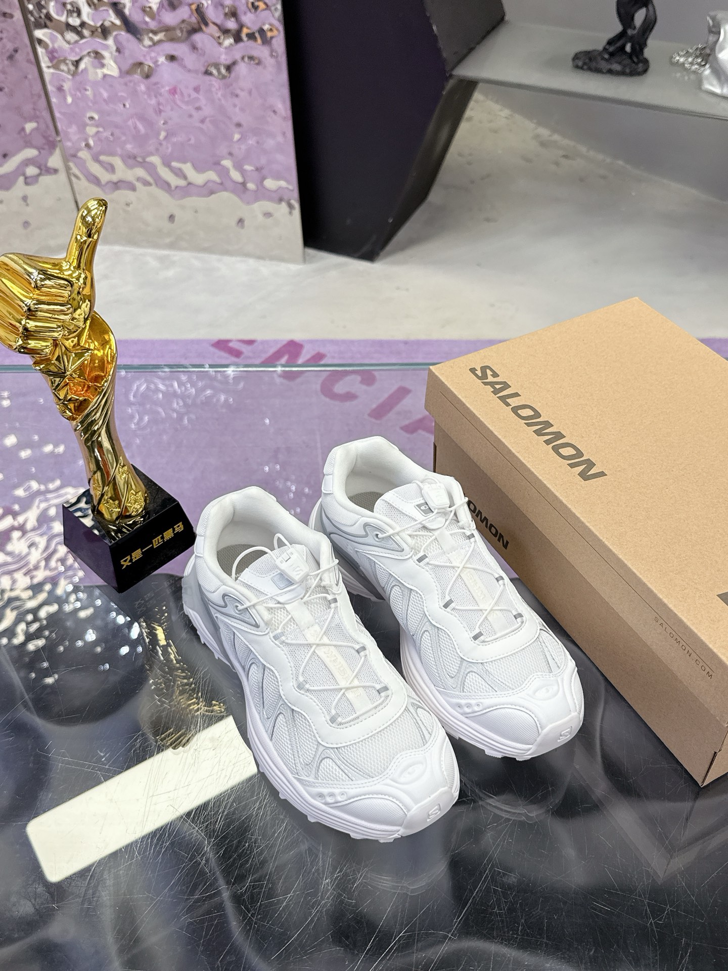 PRECIO DE FÁBRICA: Rosa Mujer Otros Colores Talla Pareja SALOMON ¡Salomon XT-WHISPER zapatillas de t