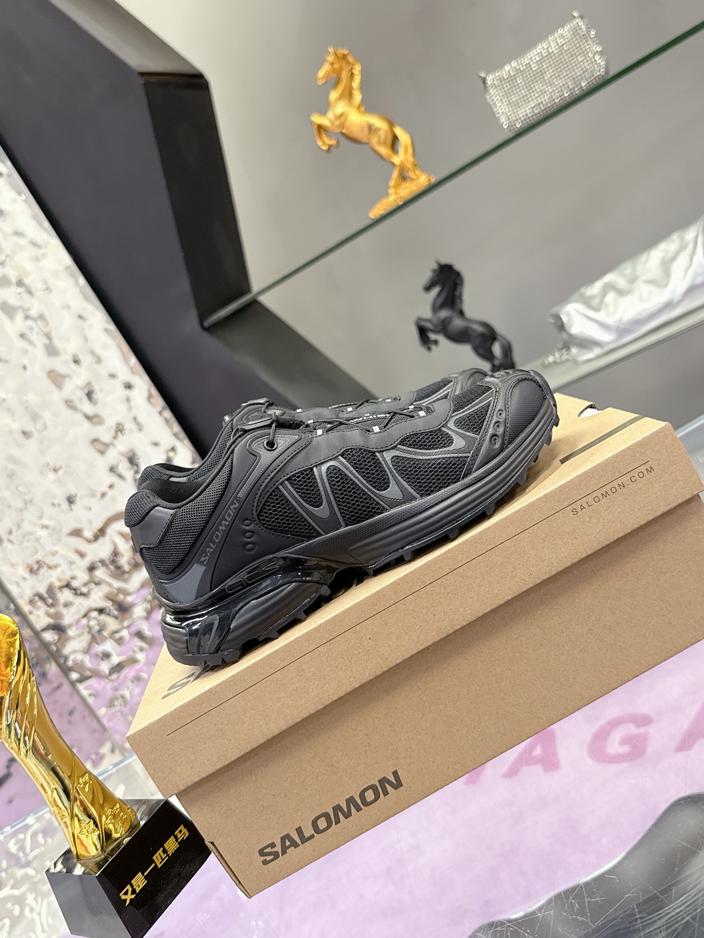 PRECIO DE FÁBRICA: Rosa Mujer Otros Colores Talla Pareja SALOMON ¡Salomon XT-WHISPER zapatillas de t