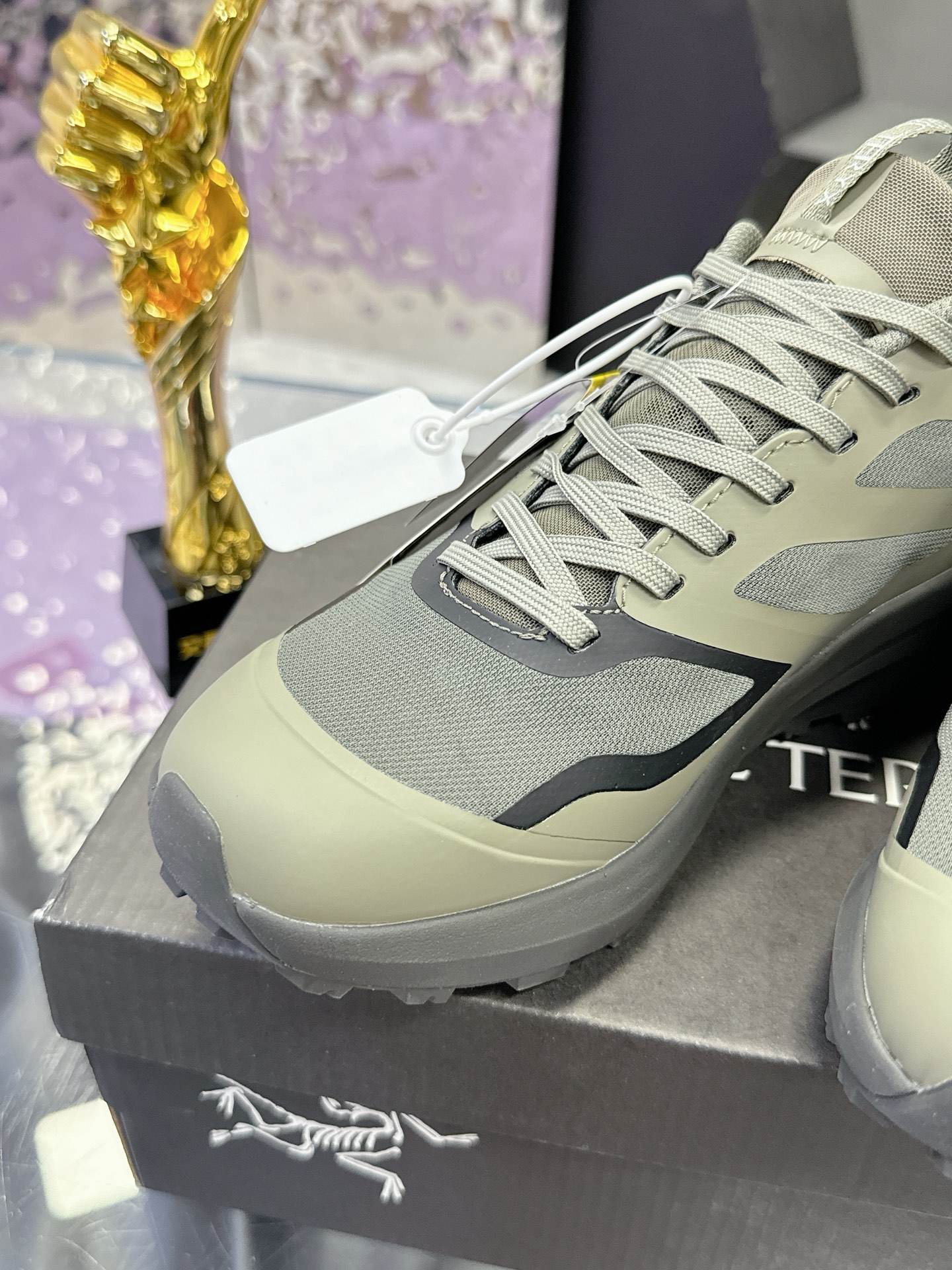 工厂价：410
广州版本 始祖鸟  高版本（防水系列）
ARC'TERYX/始祖鸟  最新款 👍NORVAN LD 3 gore-tex防水户外越野跑鞋 登山鞋系列❤️
轻量级设计，每一步都如风般自由。所有脚型都能的完美贴合，无论山川湖海，都如履平地。GORE-TEX防水技术，让水分不再是阻碍，即使在潮湿的野外环境，也能保持双脚的千爽。🇨🇳
大耐磨防滑，给你在多变地形上的稳固抓地力。
配套盒中盒 飞机盒包装
官方码数36-45