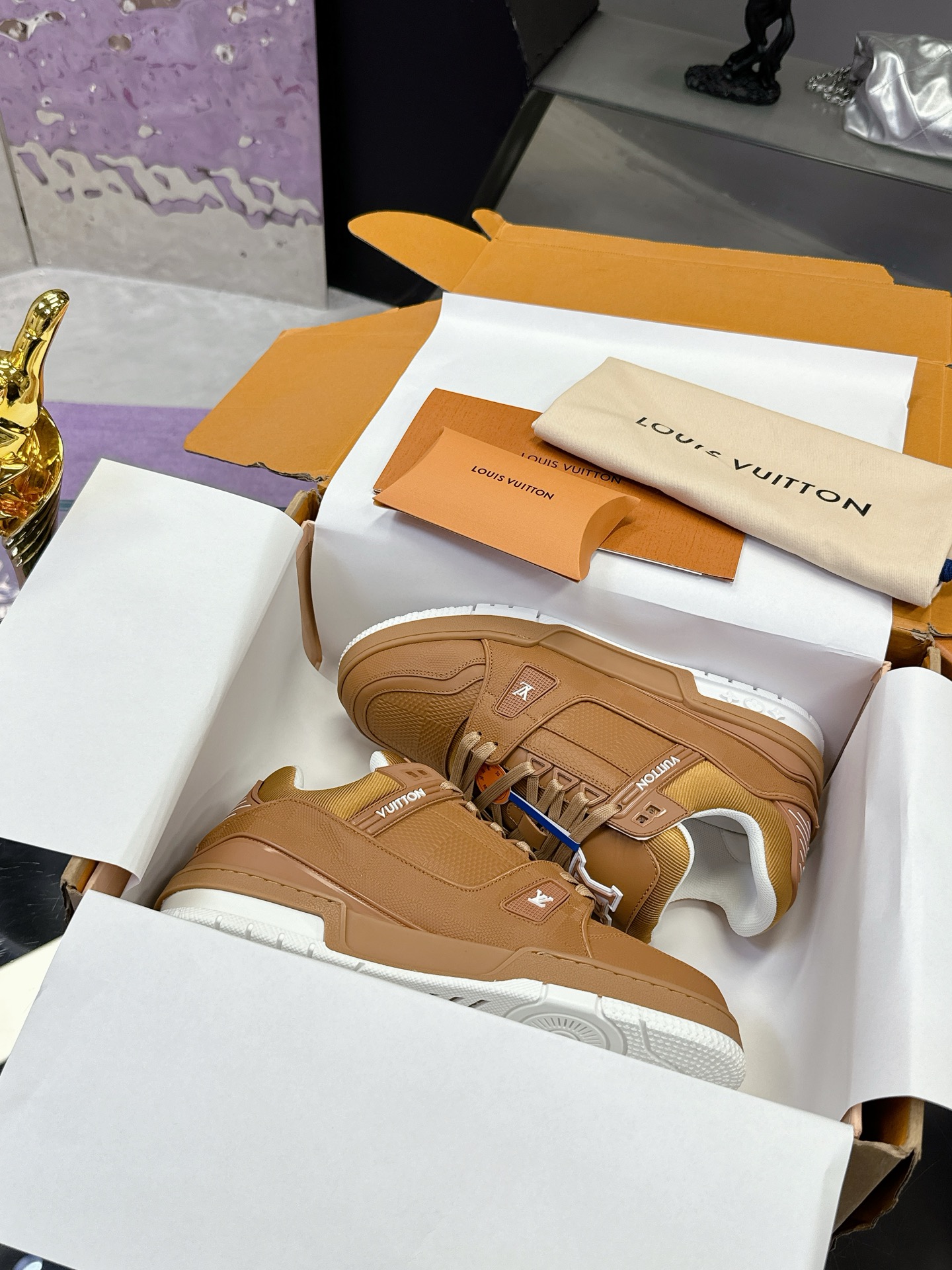 LV Trainer Maxi スニーカー - 上質なレザーと快適な履き心地