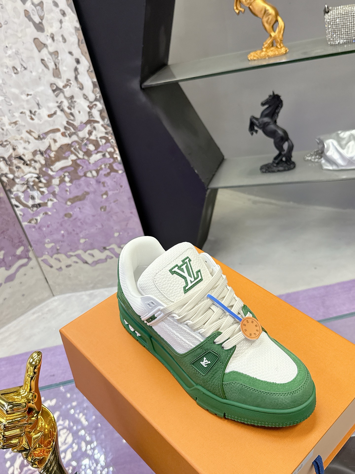 Louis Vuitton LV 路易威登L家 驴牌 Trainer系列 休闲 运动鞋 滑板鞋