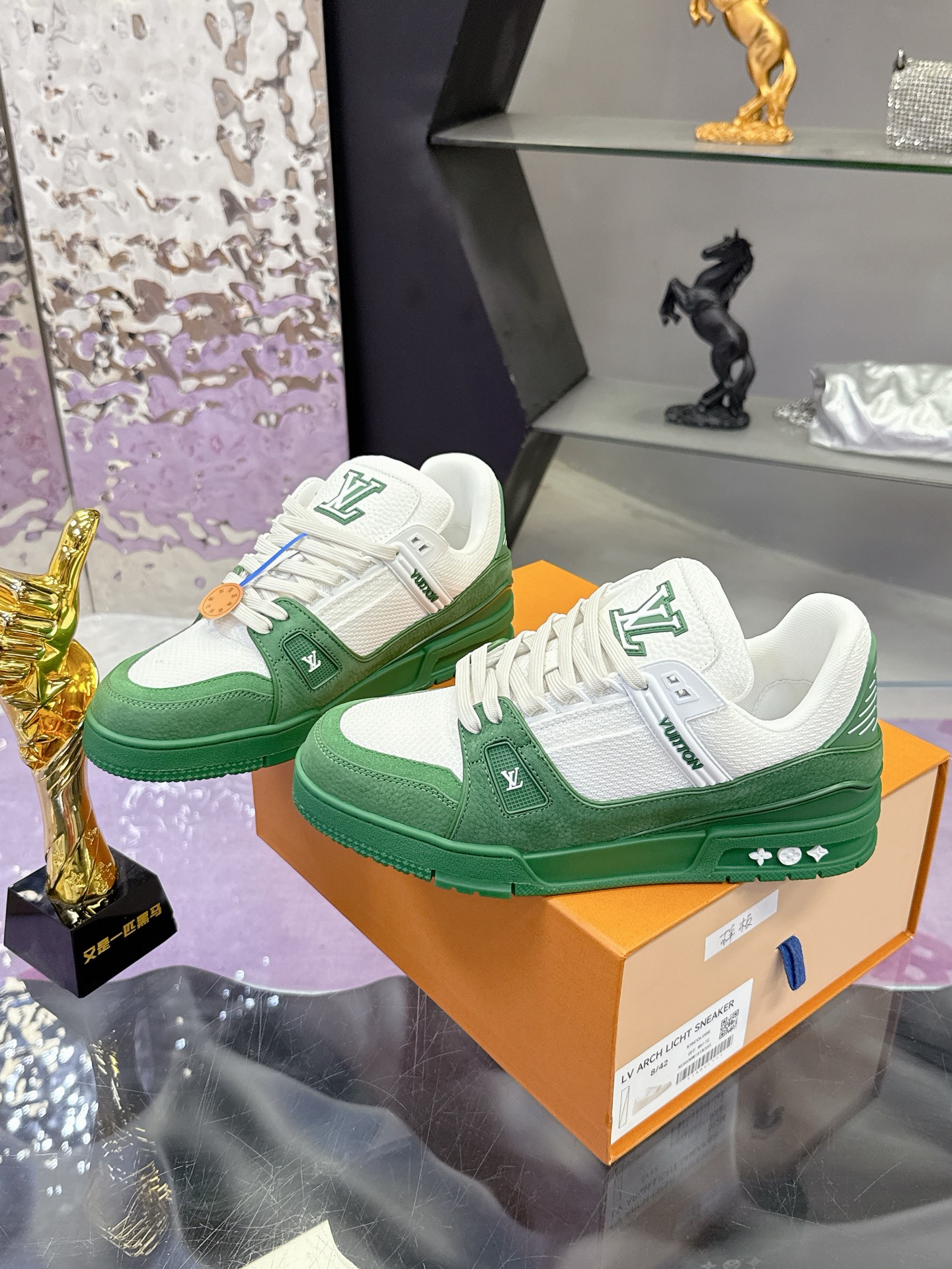 Louis Vuitton LV 路易威登L家 驴牌 Trainer系列 休闲 运动鞋 滑板鞋
