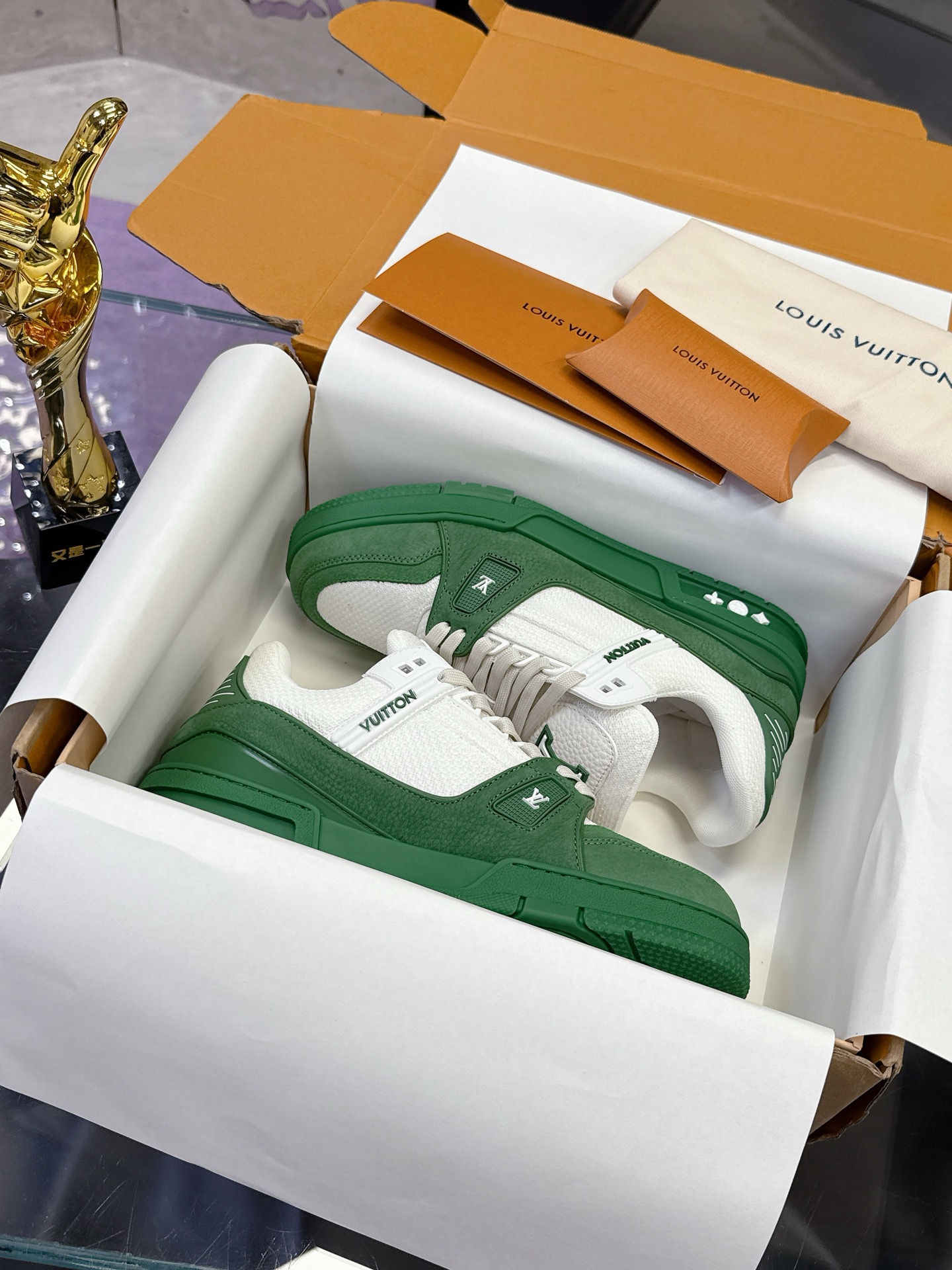 Louis Vuitton LV 路易威登L家 驴牌 Trainer系列 休闲 运动鞋 滑板鞋