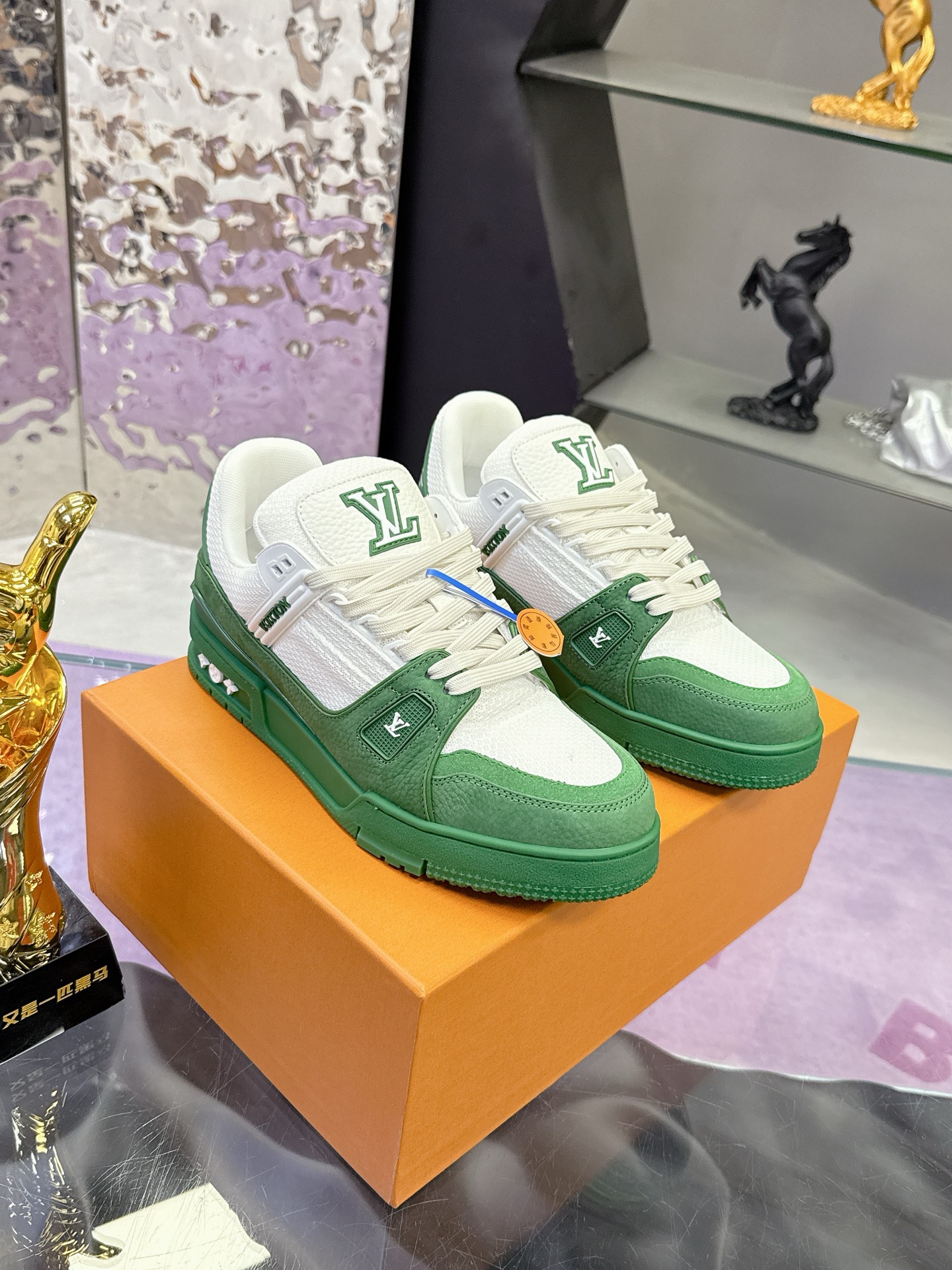 Louis Vuitton LV 路易威登L家 驴牌 Trainer系列 休闲 运动鞋 滑板鞋
