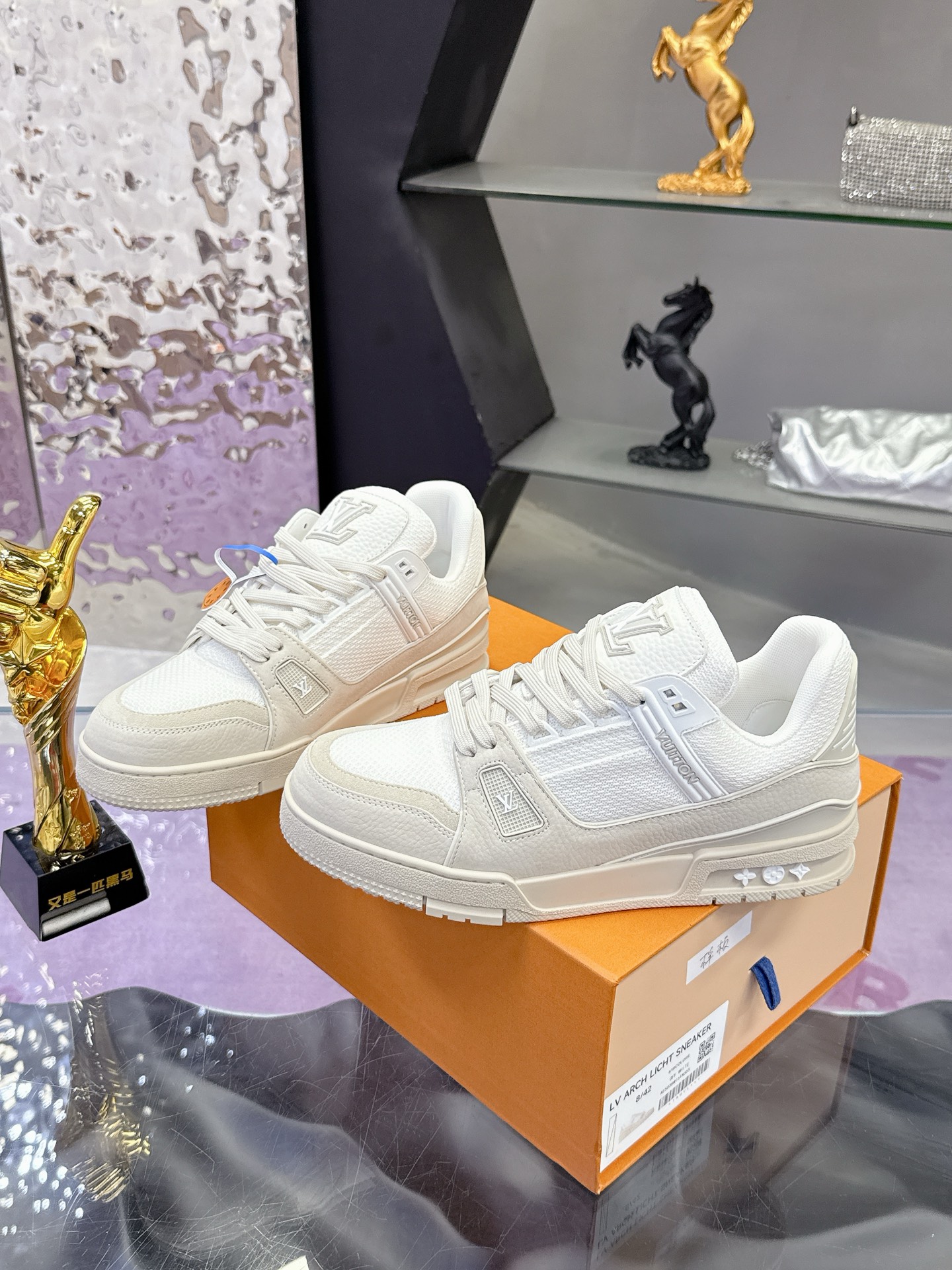 Louis Vuitton LV 路易威登L家 驴牌 Trainer系列 休闲 运动鞋 滑板鞋